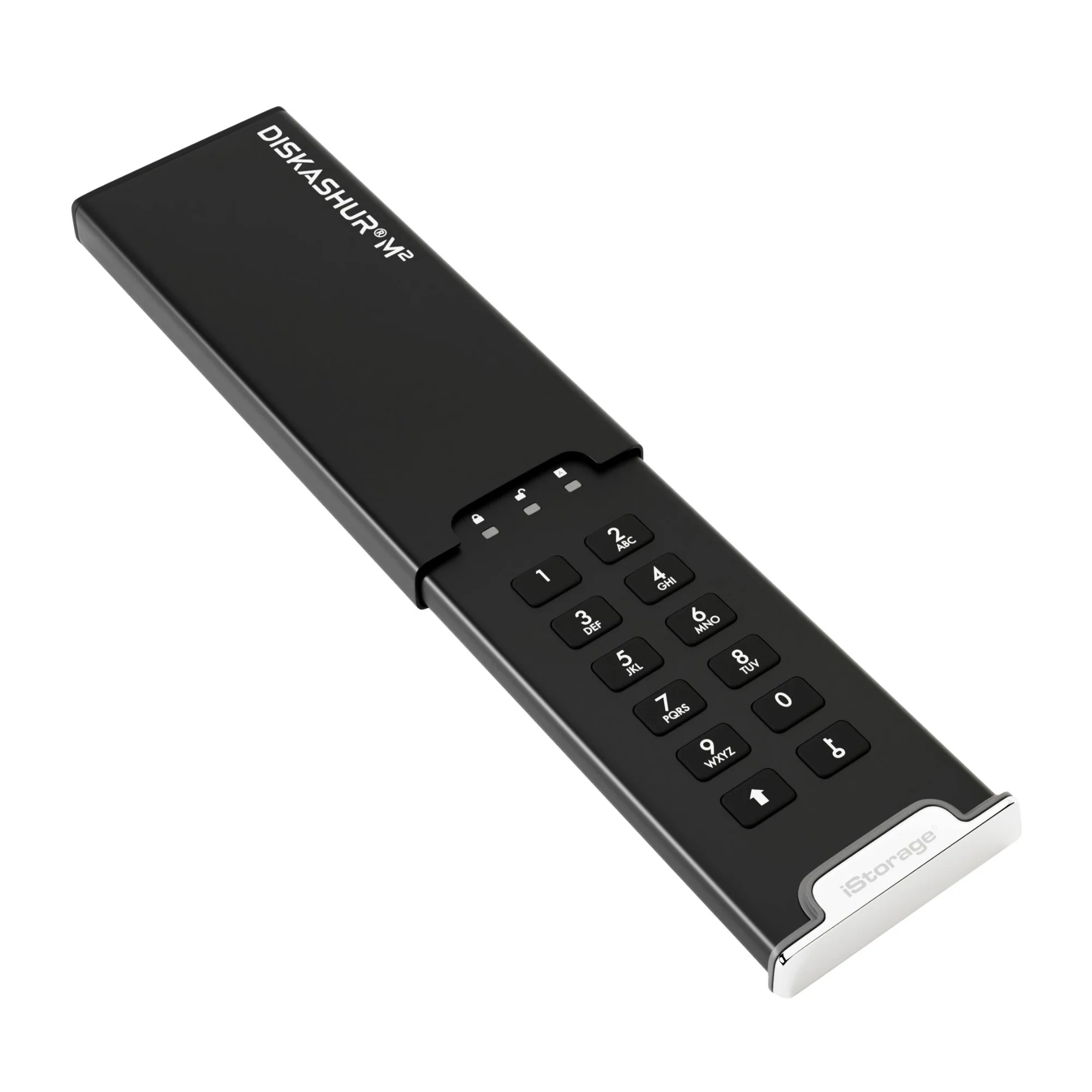 iStorage diskAshur M2 256-Bit 2TB Encrypted External SSD - Image 3