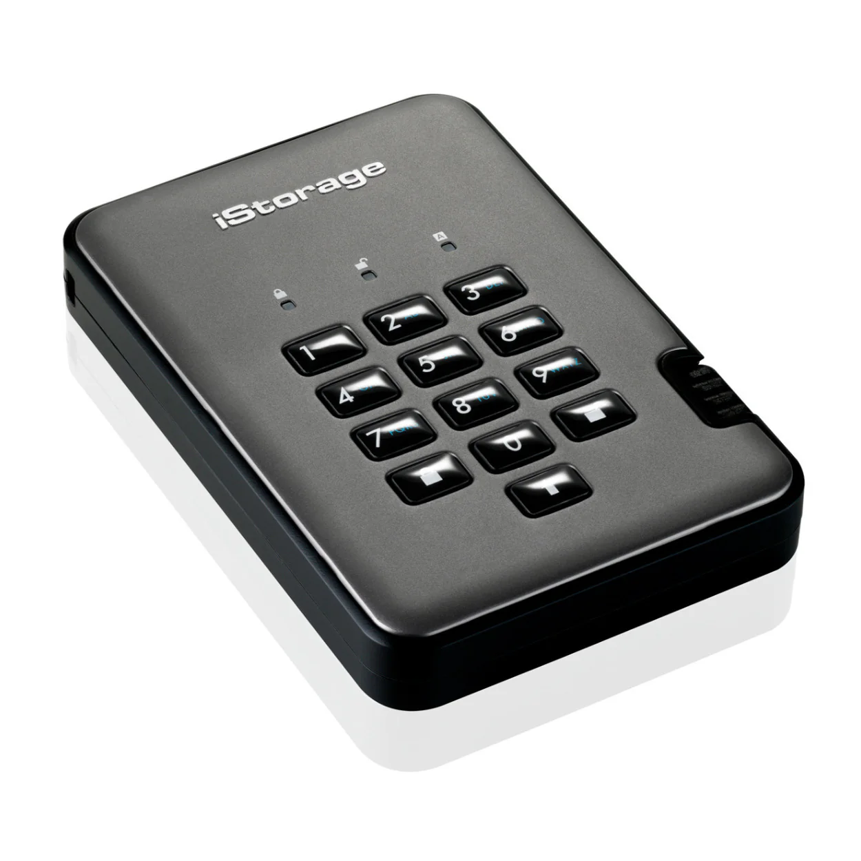 iStorage diskAshur PRO2 USB 3.1 2TB Encrypted Portable HDD - Image 3