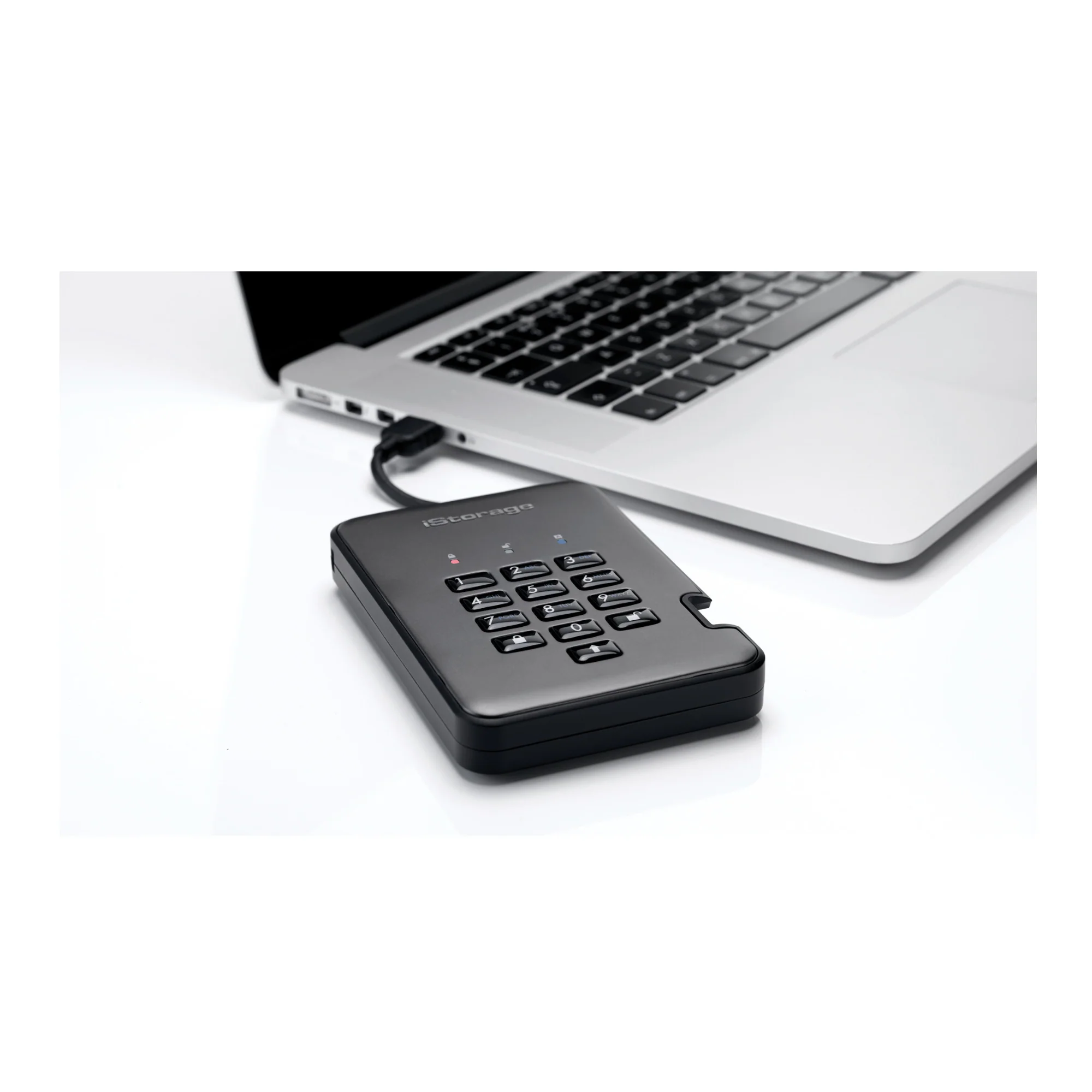 iStorage diskAshur PRO2 USB 3.1 2TB Encrypted Portable HDD - Image 6