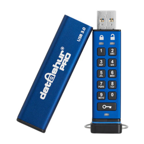 iStorage datAshur Pro USB 3.0 32GB Encrypted Flash Drive