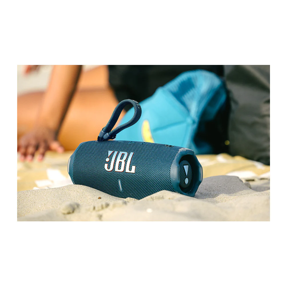JBL Charge 6 Portable Waterproof Bluetooth Speaker (Blue) - Image 11