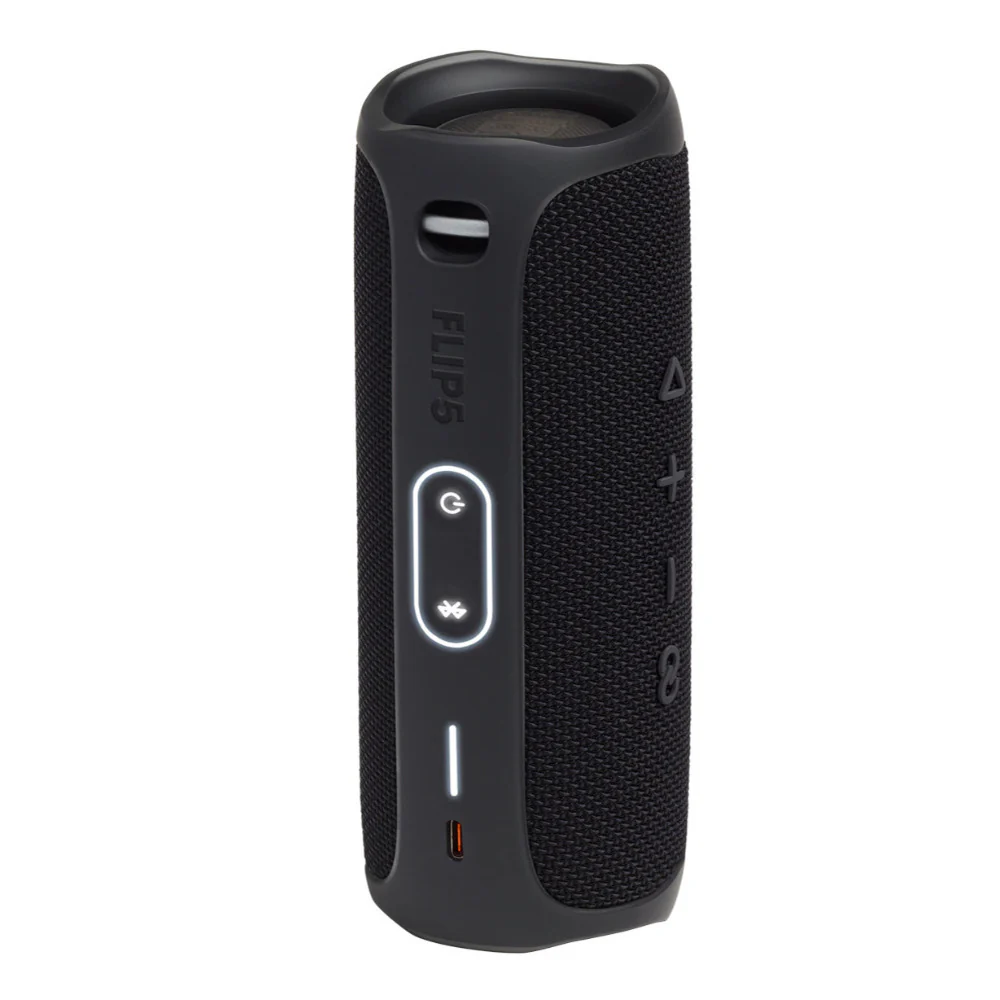 JBL Flip 5 Portable Waterproof Bluetooth Speaker (Midnight Black) - Image 4