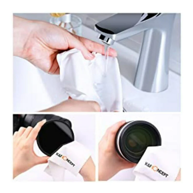 K&F Concept Variable Fader ND2-ND400, 55 mm HD Filter Lens with Cleaning Cloth - Image 9