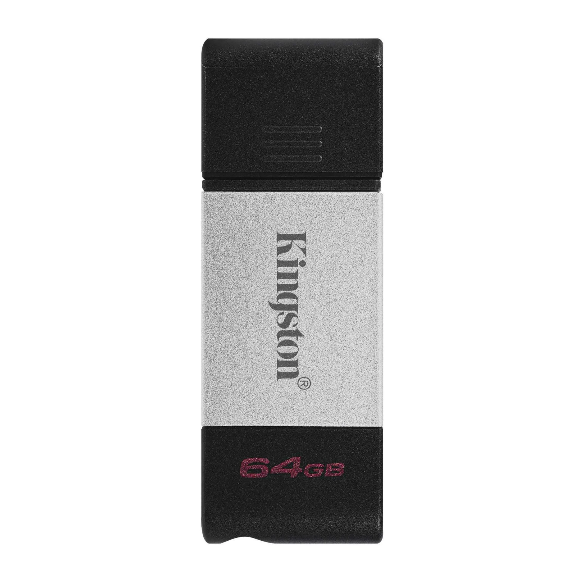 Kingston DataTraveler80 USB 3.2 Gen 1 Type-C Flash Drive, Up to 200MB/s Read (64GB, Metal) - Image 2