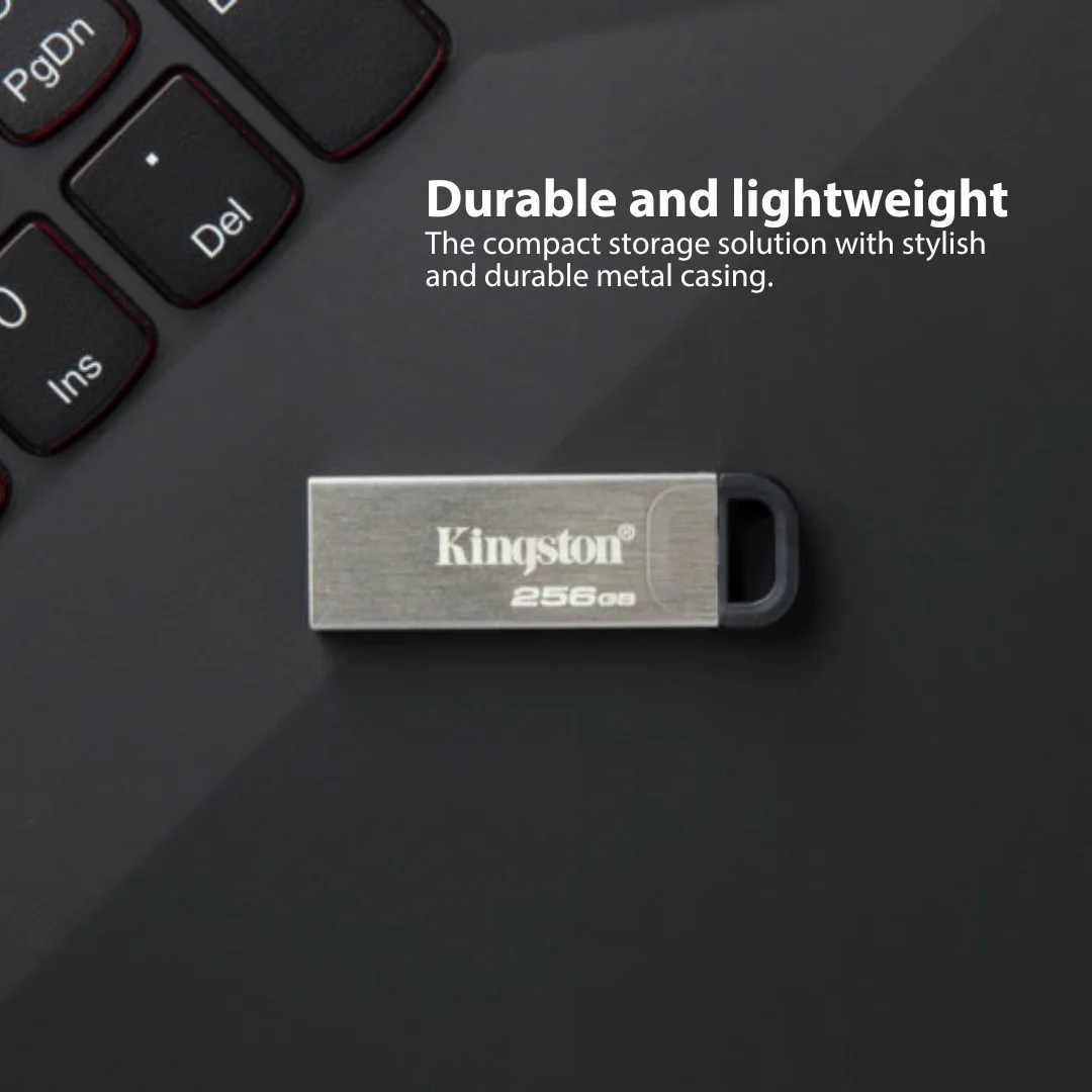 Kingston 128GB DataTraveler Kyson USB 3.2 Flash Drive (5-Pack) and Focus Camera Keyrings Bundle - Image 6