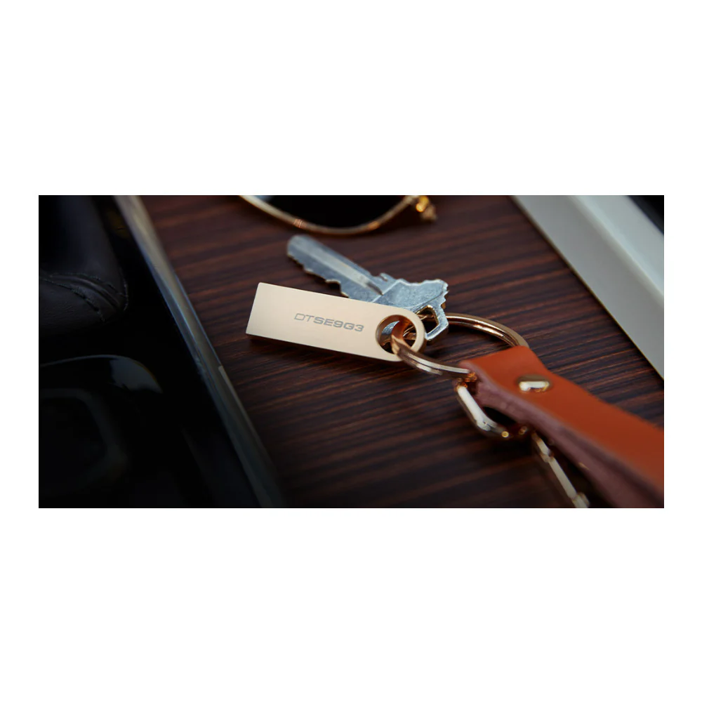 Kingston DataTraveler SE9 G3 USB 3.2 Gen 1 Flash Drive with All-Metal Gold Casing (512GB) - Image 5