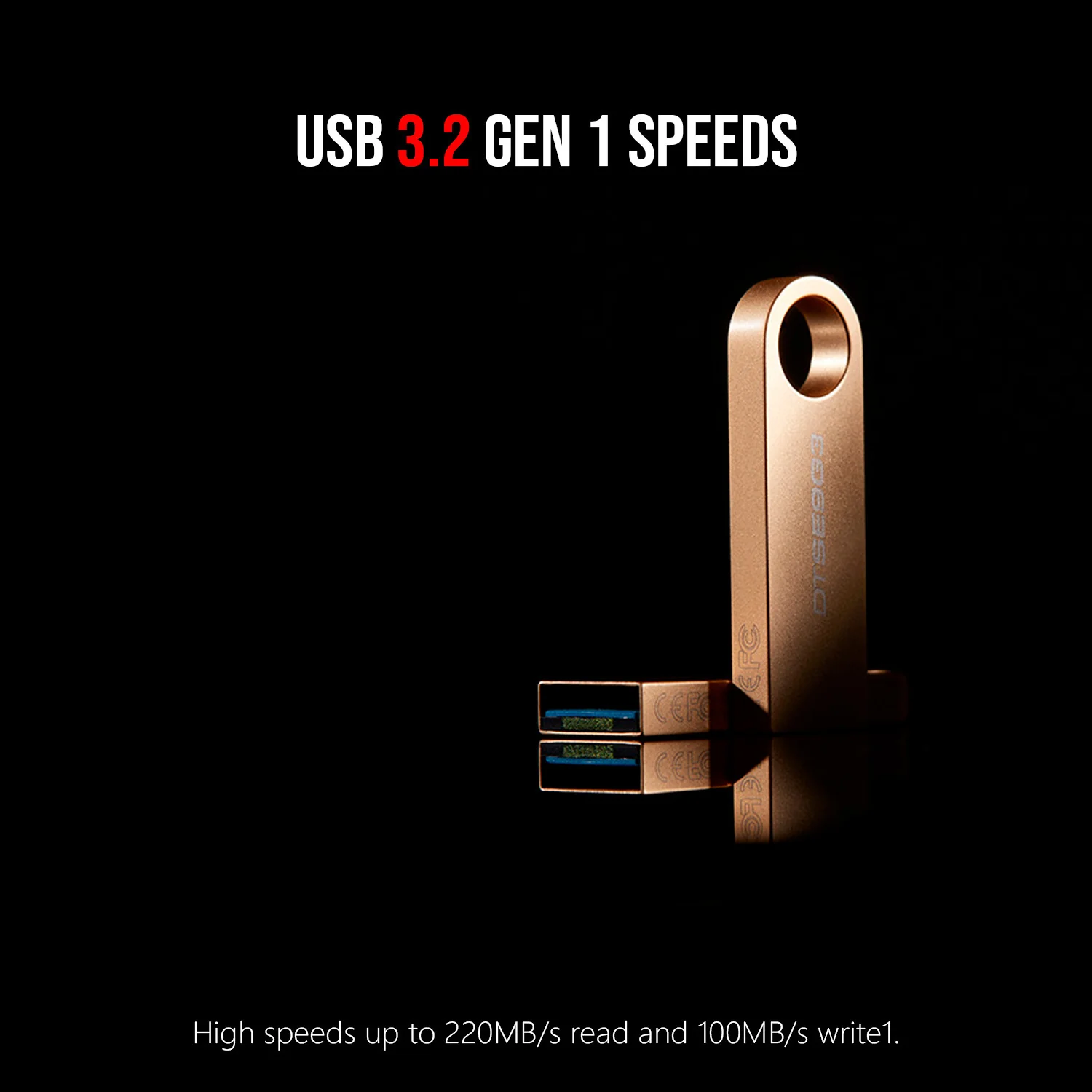 Kingston DataTraveler SE9 G3 USB 3.2 Flash Drive with 220MBPS Read Speed (64GB, 20-Pack) Bundle - Image 6
