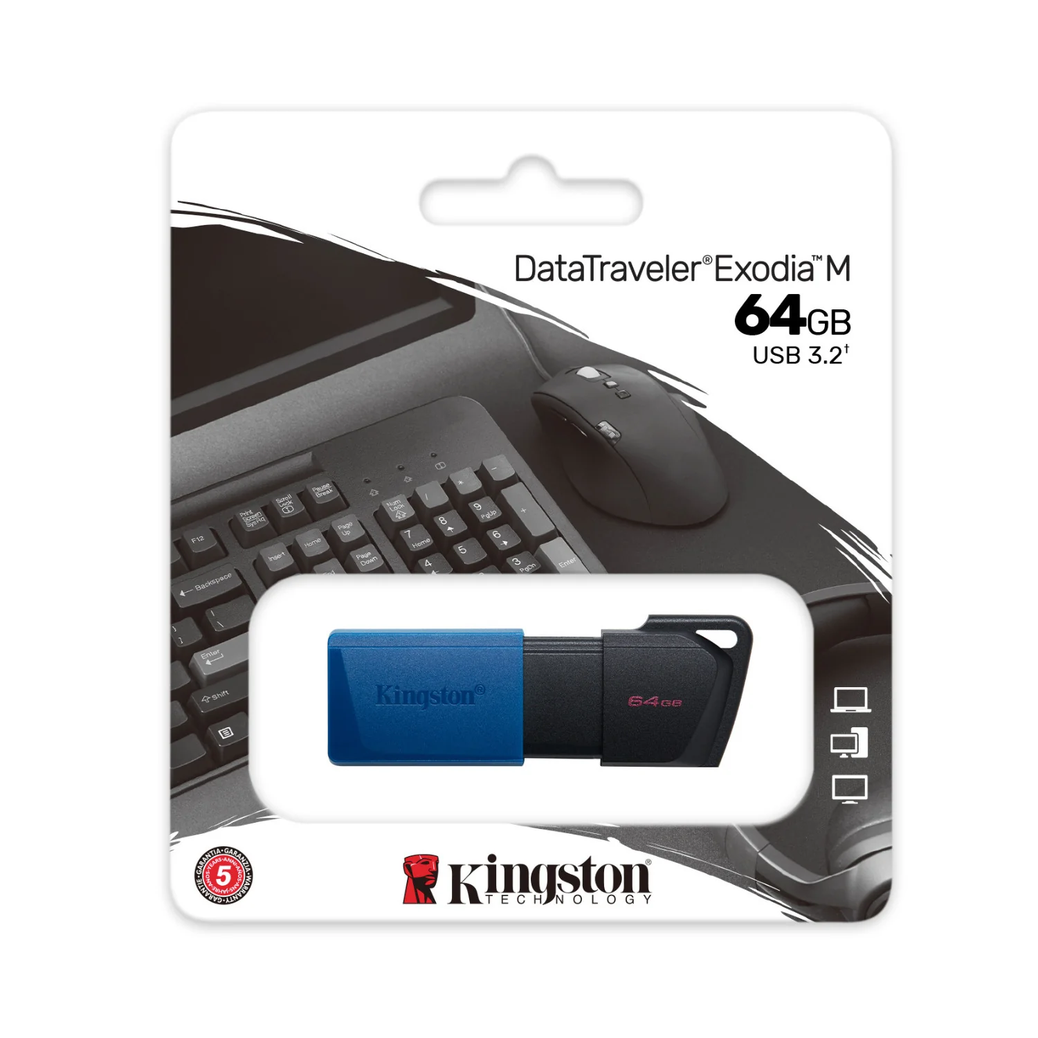 Kingston DataTraveler Exodia M 64GB USB 3.2 Flash Drive - Image 6