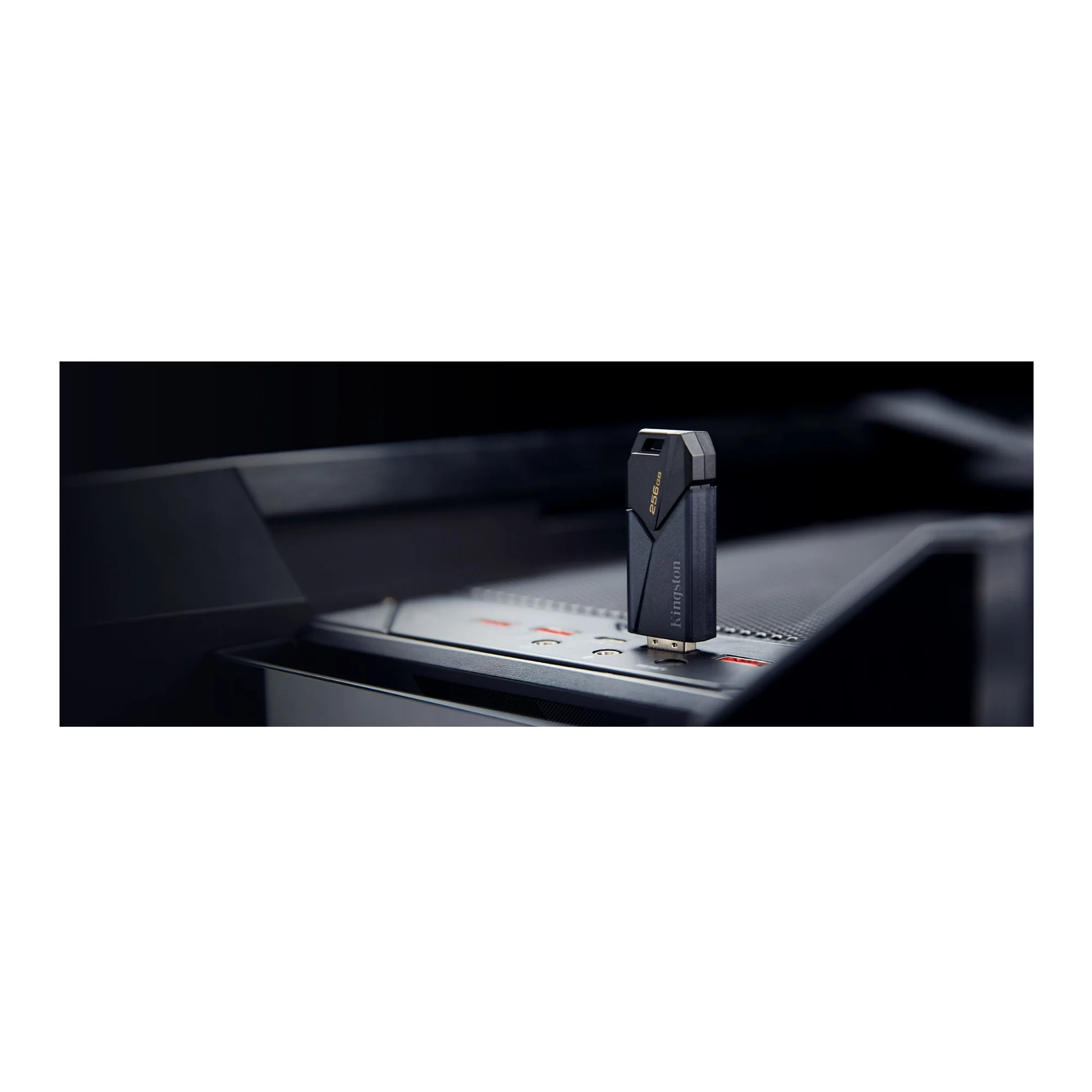 Kingston DataTraveler Exodia Onyx 256GB USB Flash Drive with Moving Cap (Matte Black) (10-Pack) - Image 5