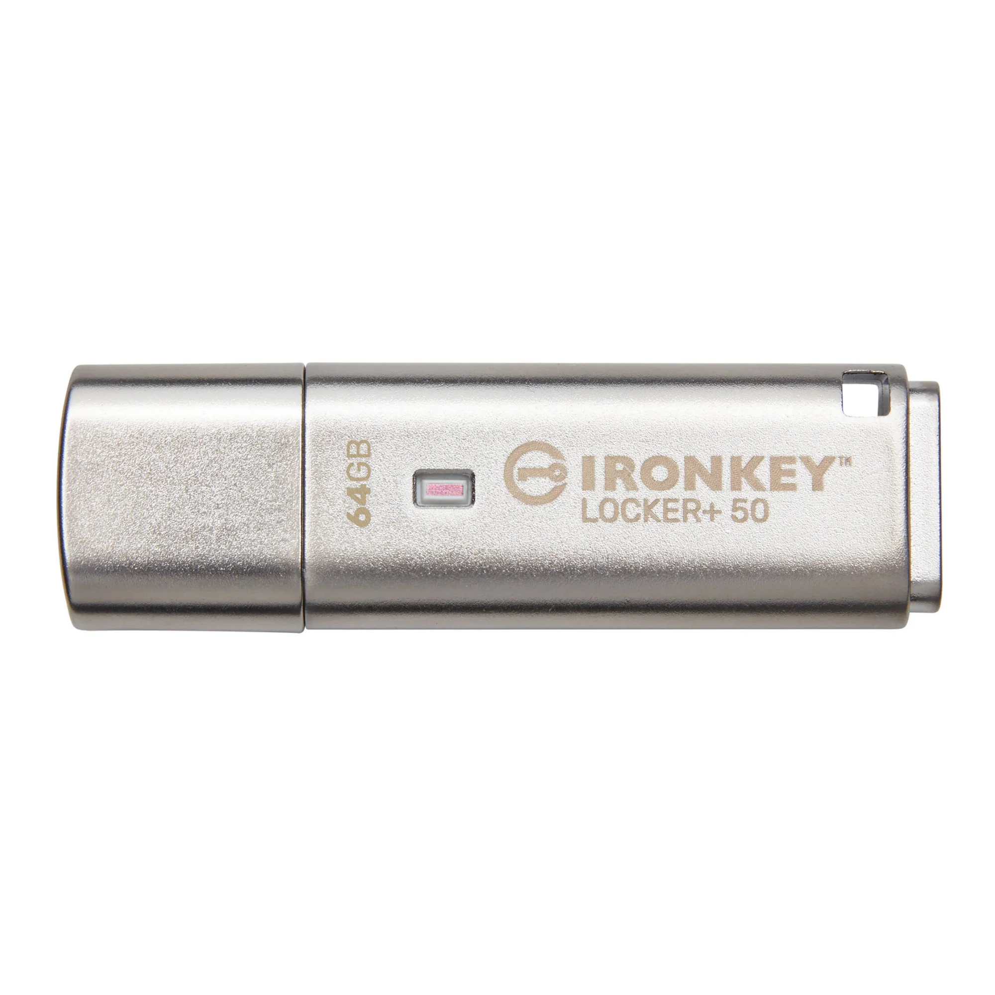 Kingston IronKey Locker+ 50 64GB USB 3.2 Gen 1 Flash Drive - Image 2