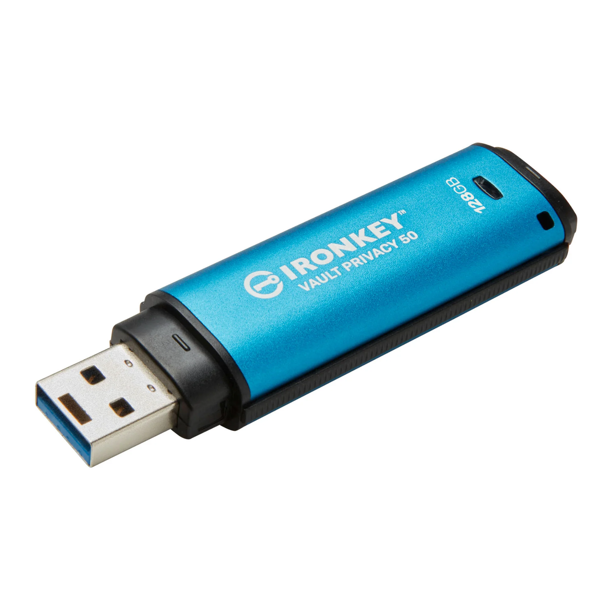 Kingston Ironkey Vault Privacy 50 Series 128GB USB-A 3.2 Gen 1 Flash Drive - Image 3