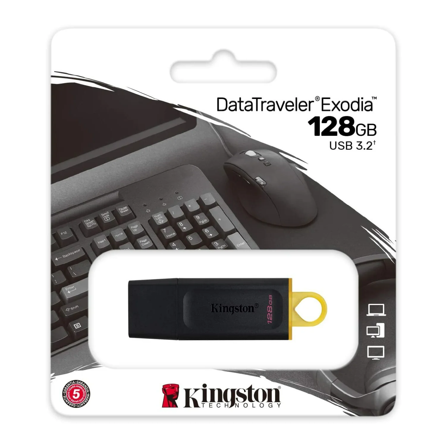 Kingston 128GB DataTraveler Exodia Flash Drive - Image 4