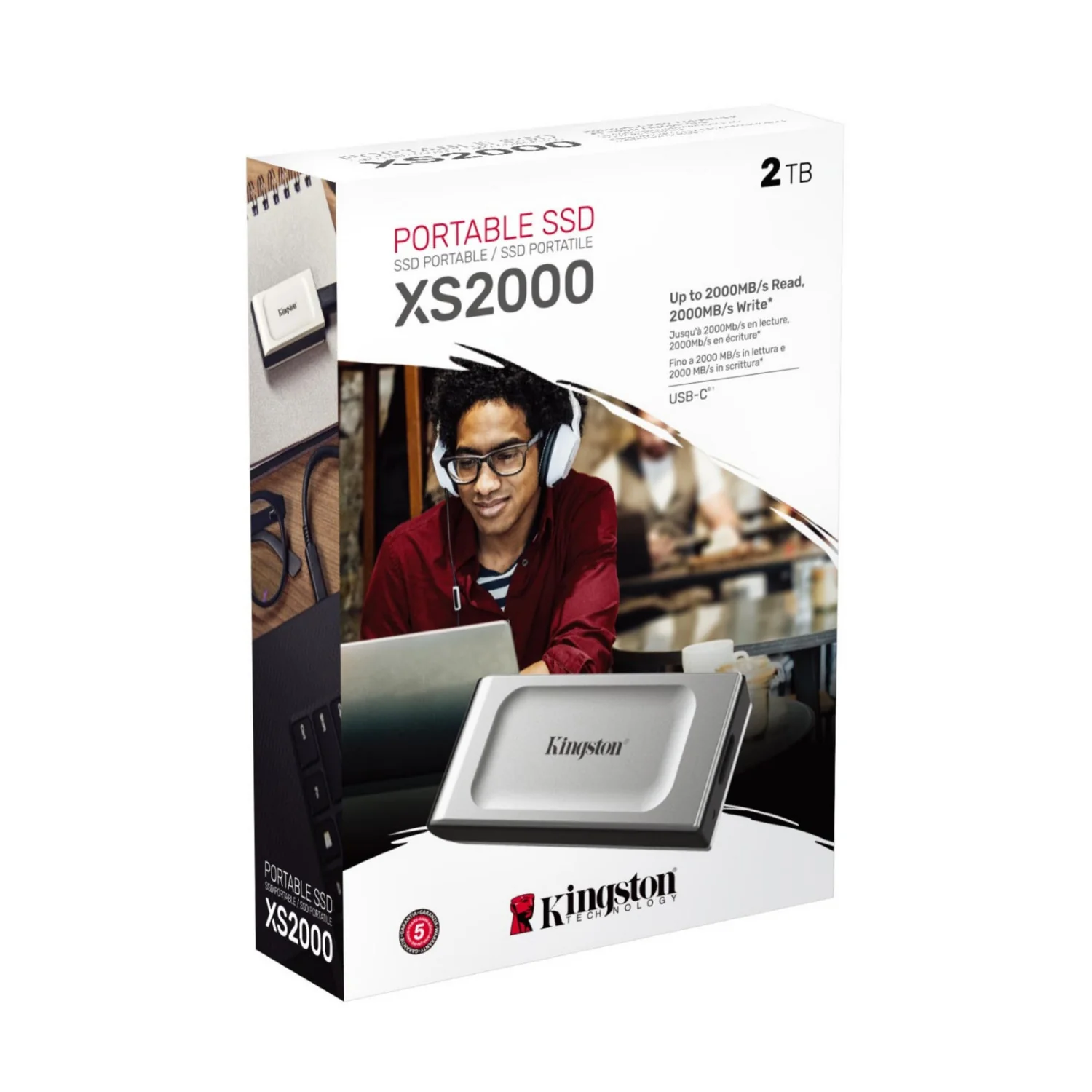 Kingston XS2000 2TB High Performance Pocket-Sized External SSD - Image 4