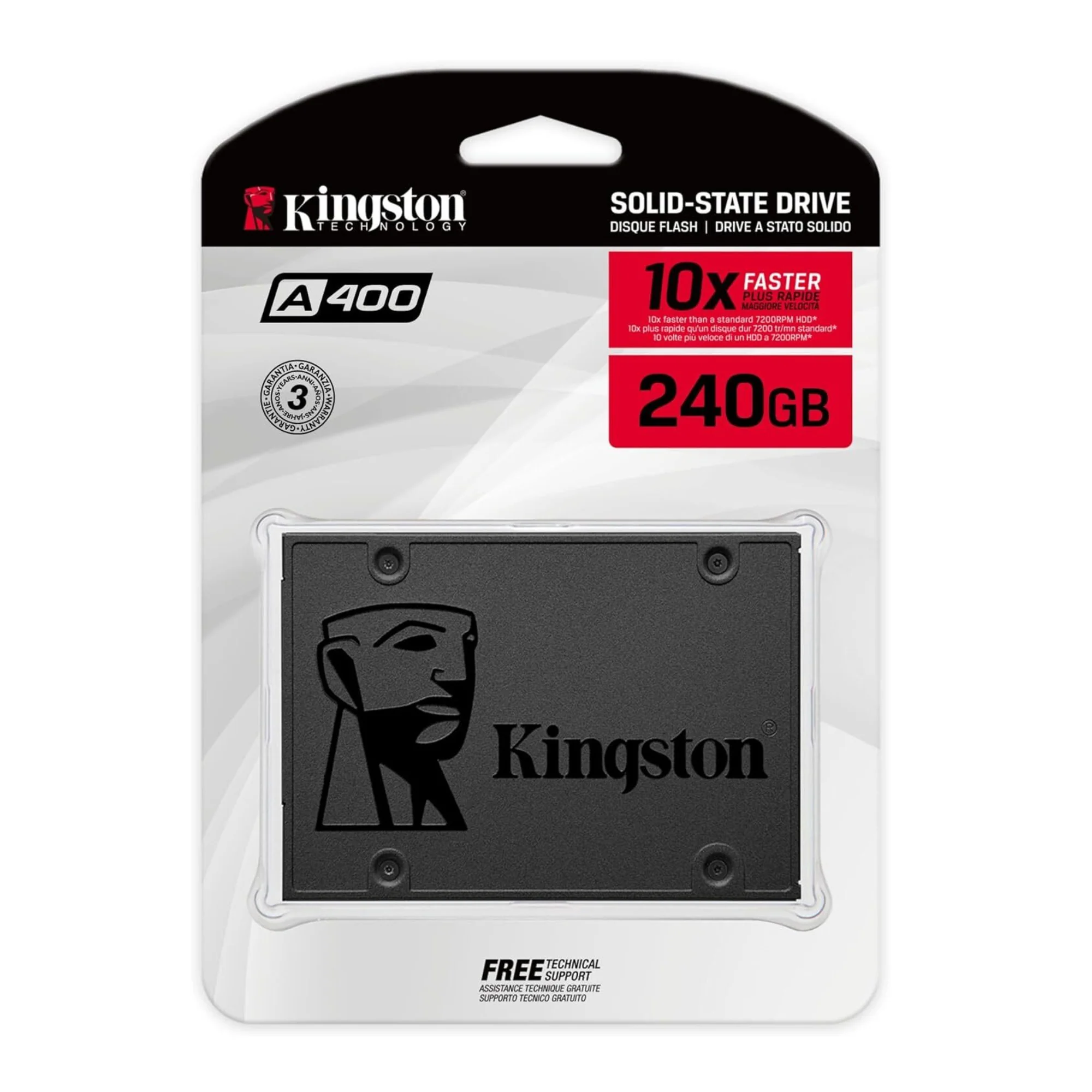 Kingston A400 240GB SATA III 2.5-Inch Internal SSD - Image 3