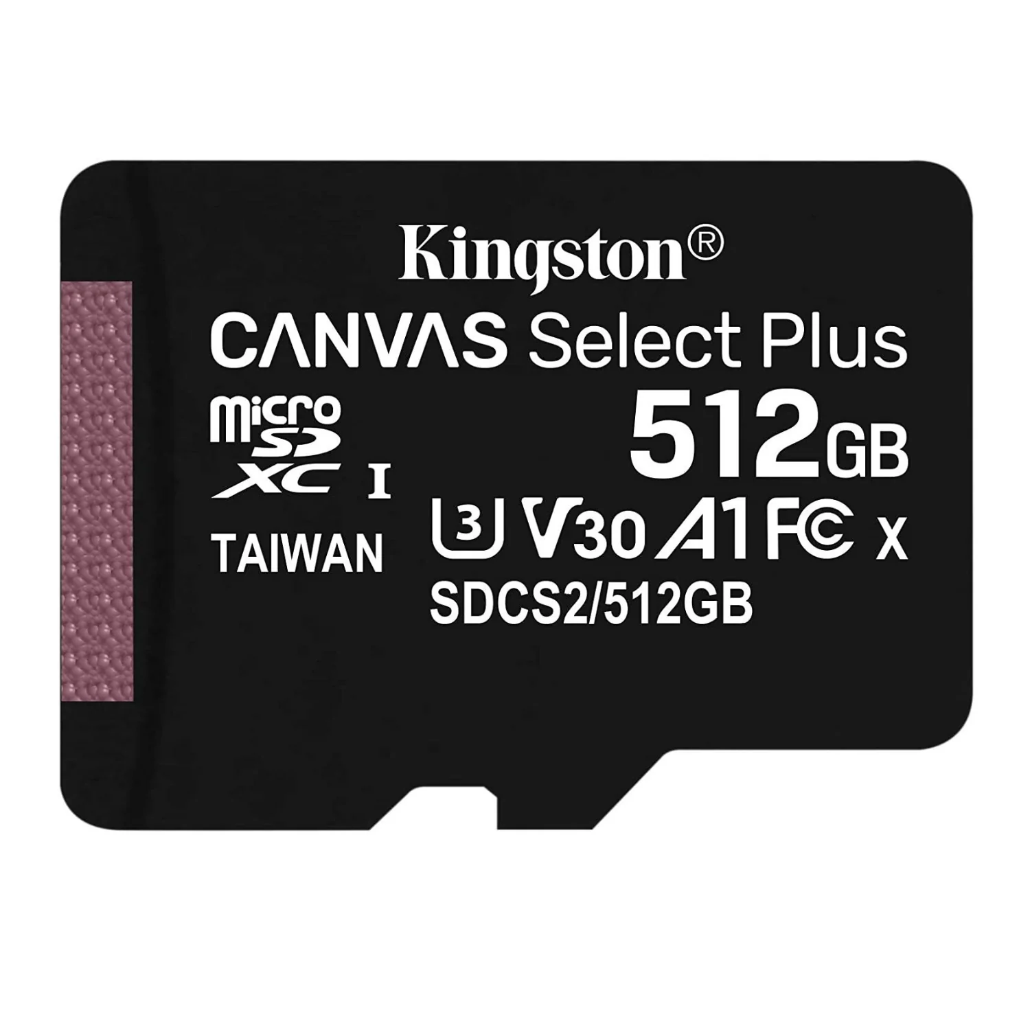 Kingston 512GB 100MB/s Read and 85MB/s Write Durable Canvas Select Plus UHS-I microSDXC Memory Card - Image 2