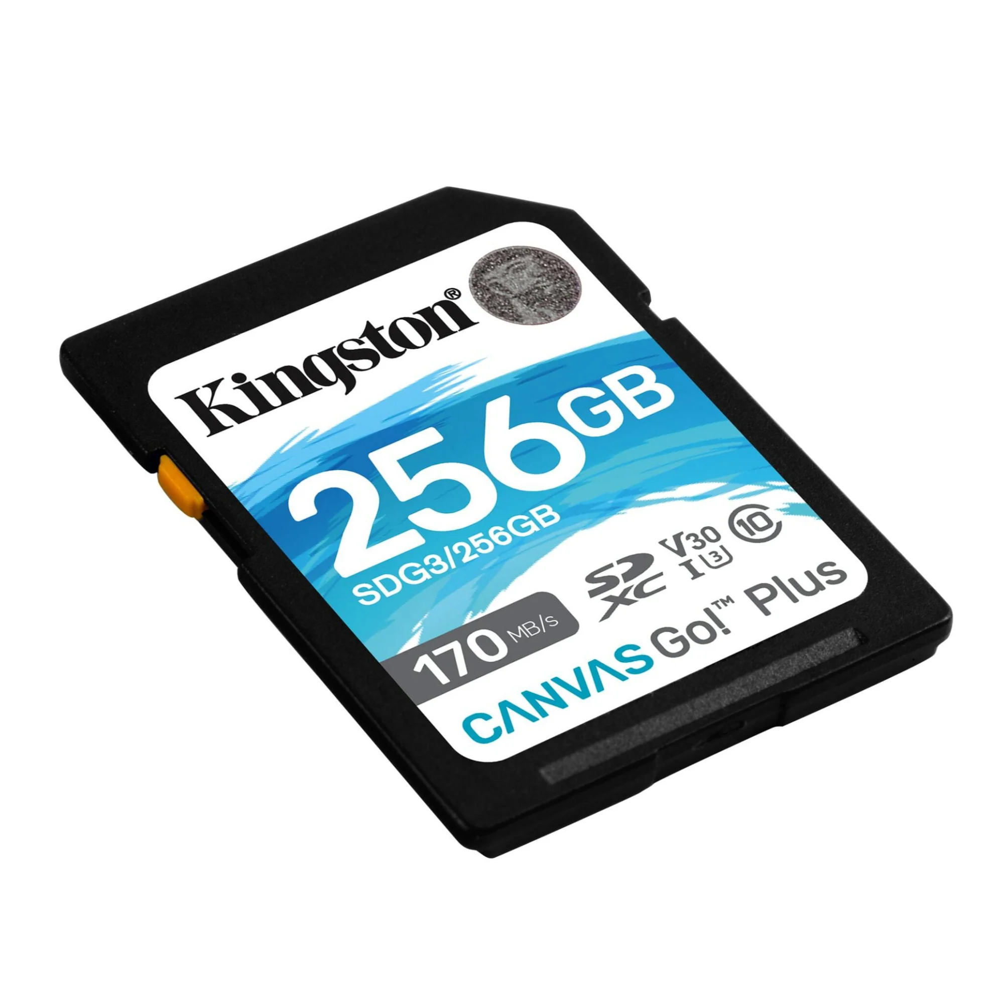 Kingston 256GB SDXC Canvas Go Plus 170MB/s Read Memory Card (SDG3/256GB) - Image 2