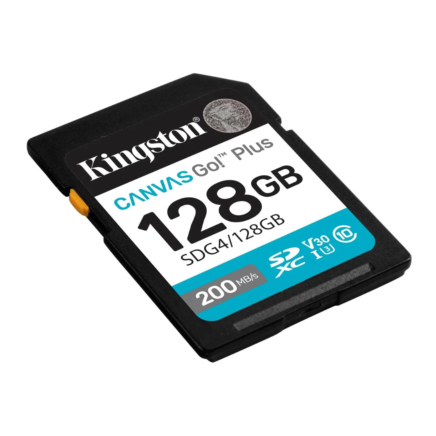 Kingston Canvas Go Plus 128GB Gen4 200MB/s Class 10 UHS-I U3 V30 Memory Card - Image 2