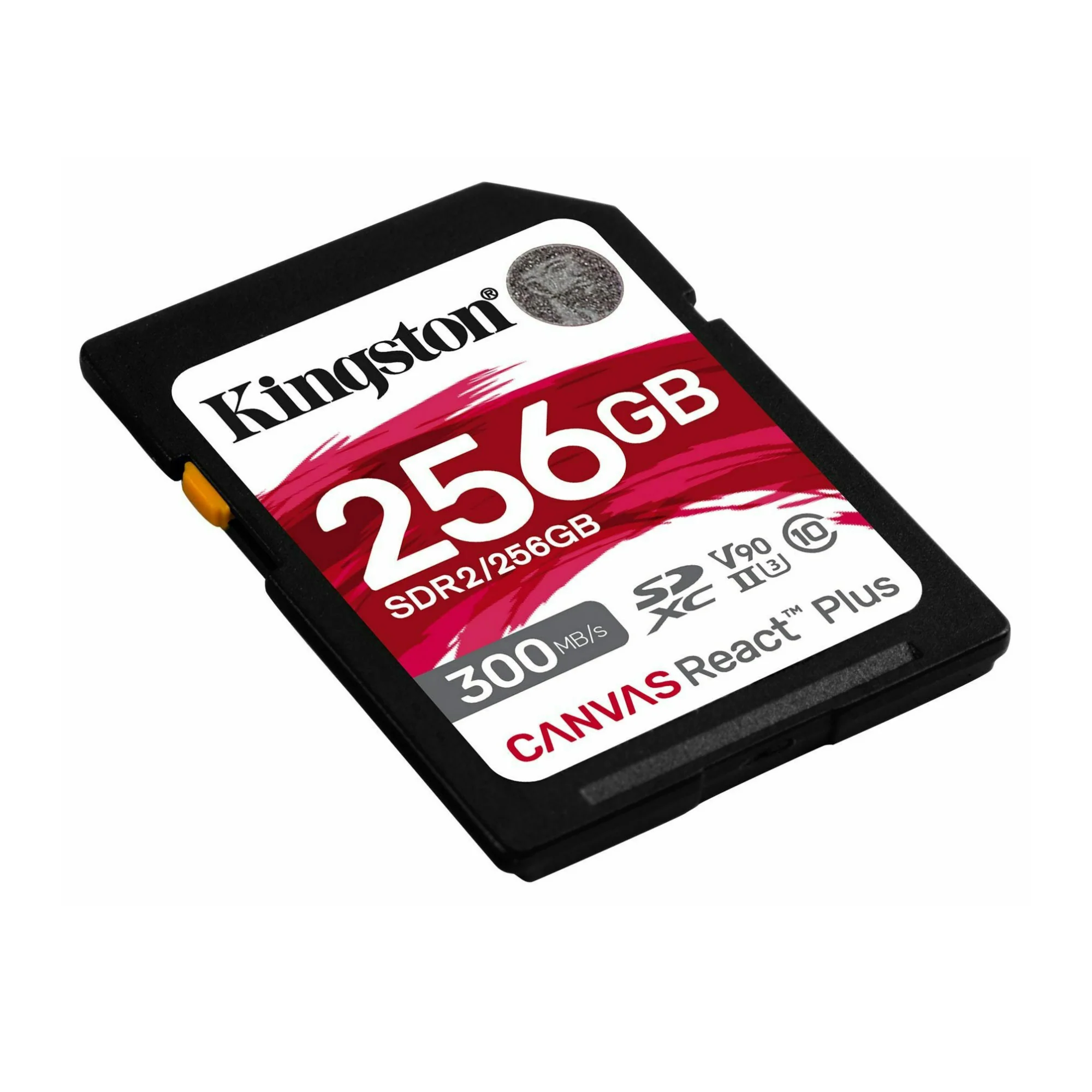 Kingston Canvas React Plus 256GB U3 V90 SDXC UHS-II SD Card (2-Pack) With Pro Memory Case Bundle - Image 4