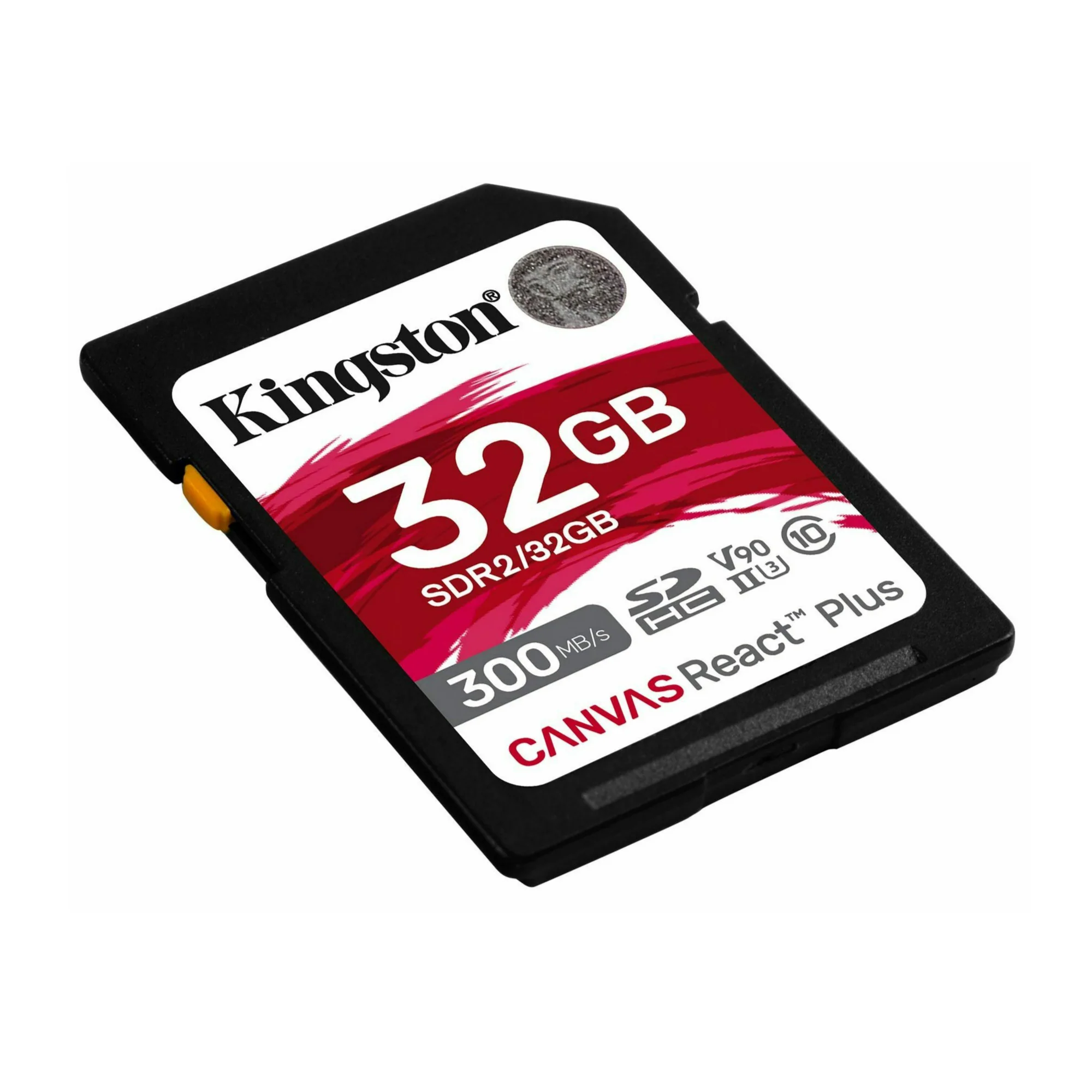 Kingston Canvas React Plus 32GB U3 V90 SD Memory Card - Image 2