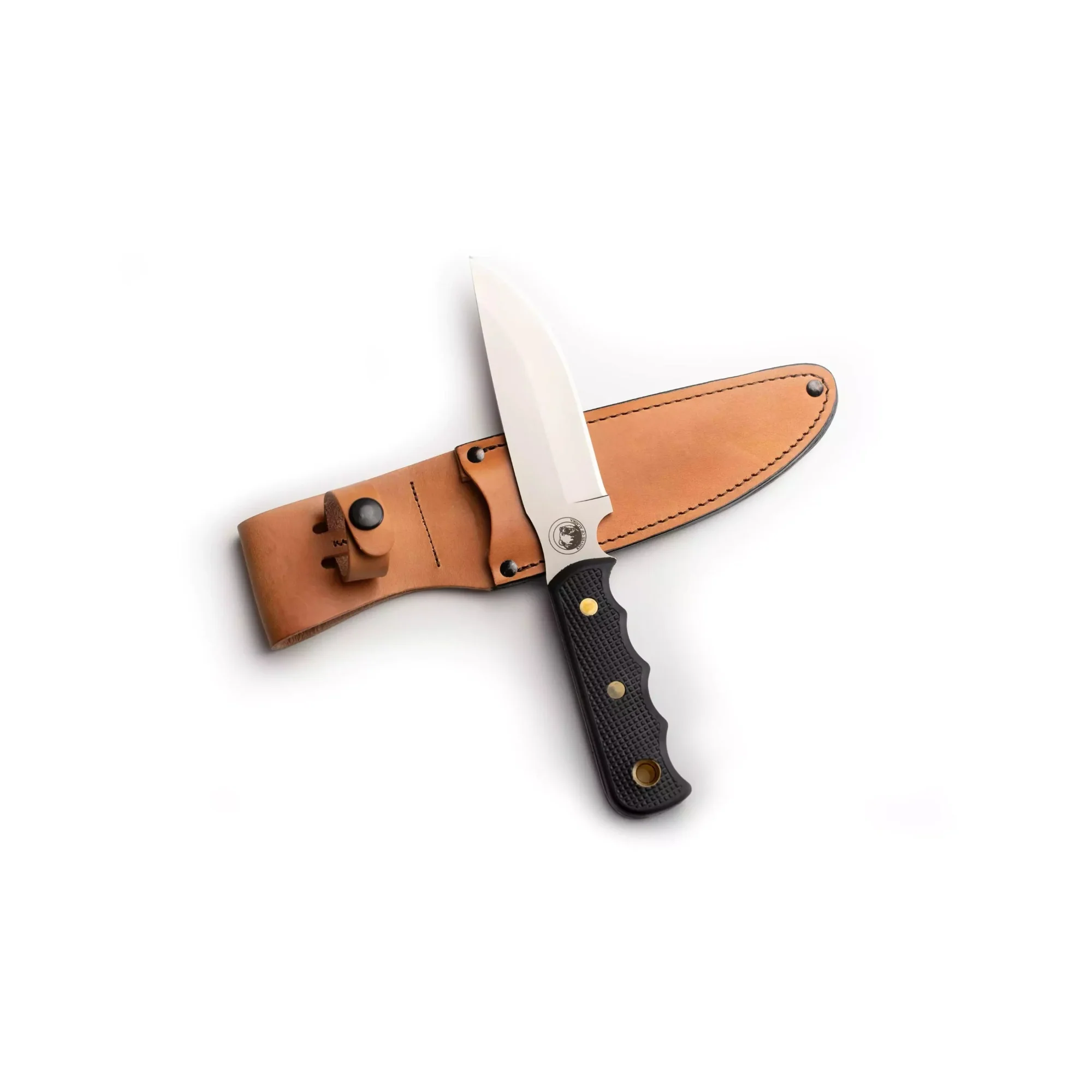 Knives of Alaska Suregrip 6-inch Bush Camp Knife - D2 Steel Drop-Point Blade - Image 4