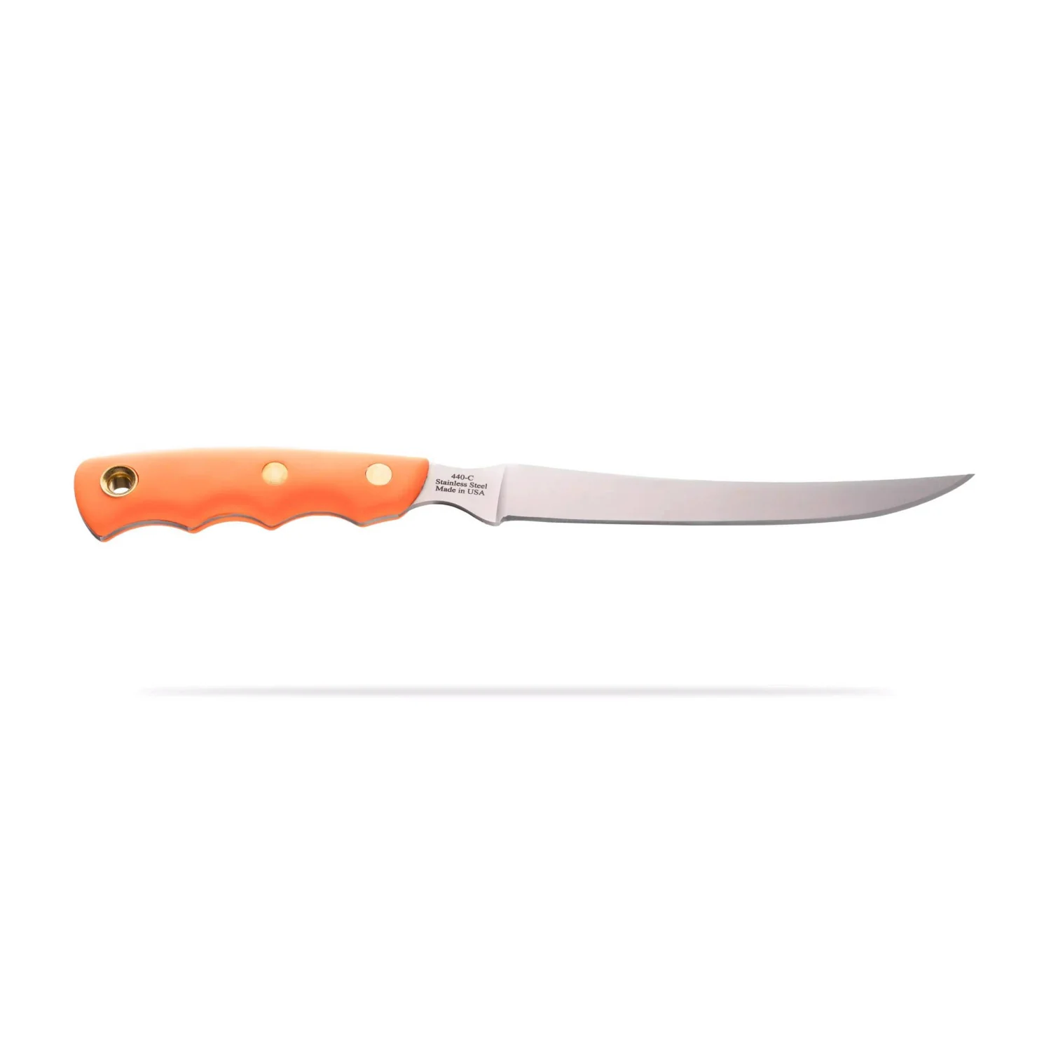Knives of Alaska Steelheader Orange Suregrip 5.75-Inch Fixed Blade Fillet Knife - Image 3