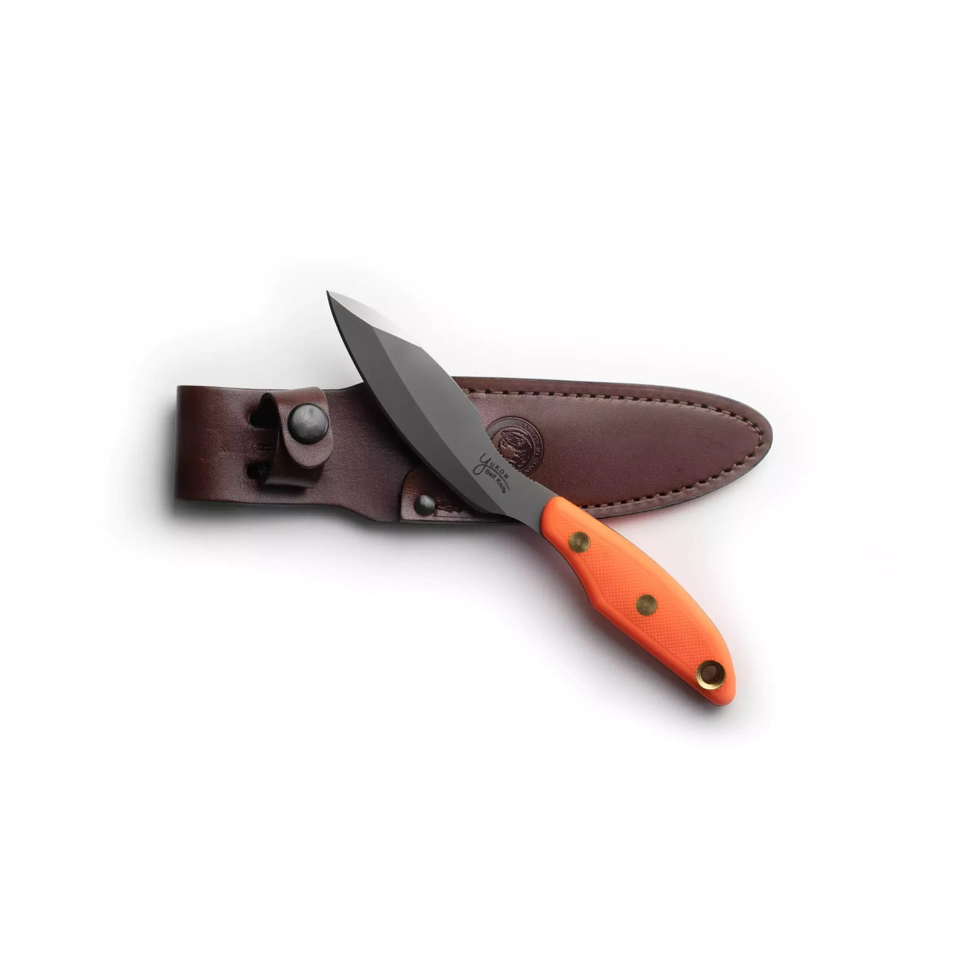 Knives of Alaska Yukon Fixed-Blade Skinning Knife - D2 Steel with Leather Sheath - Image 5