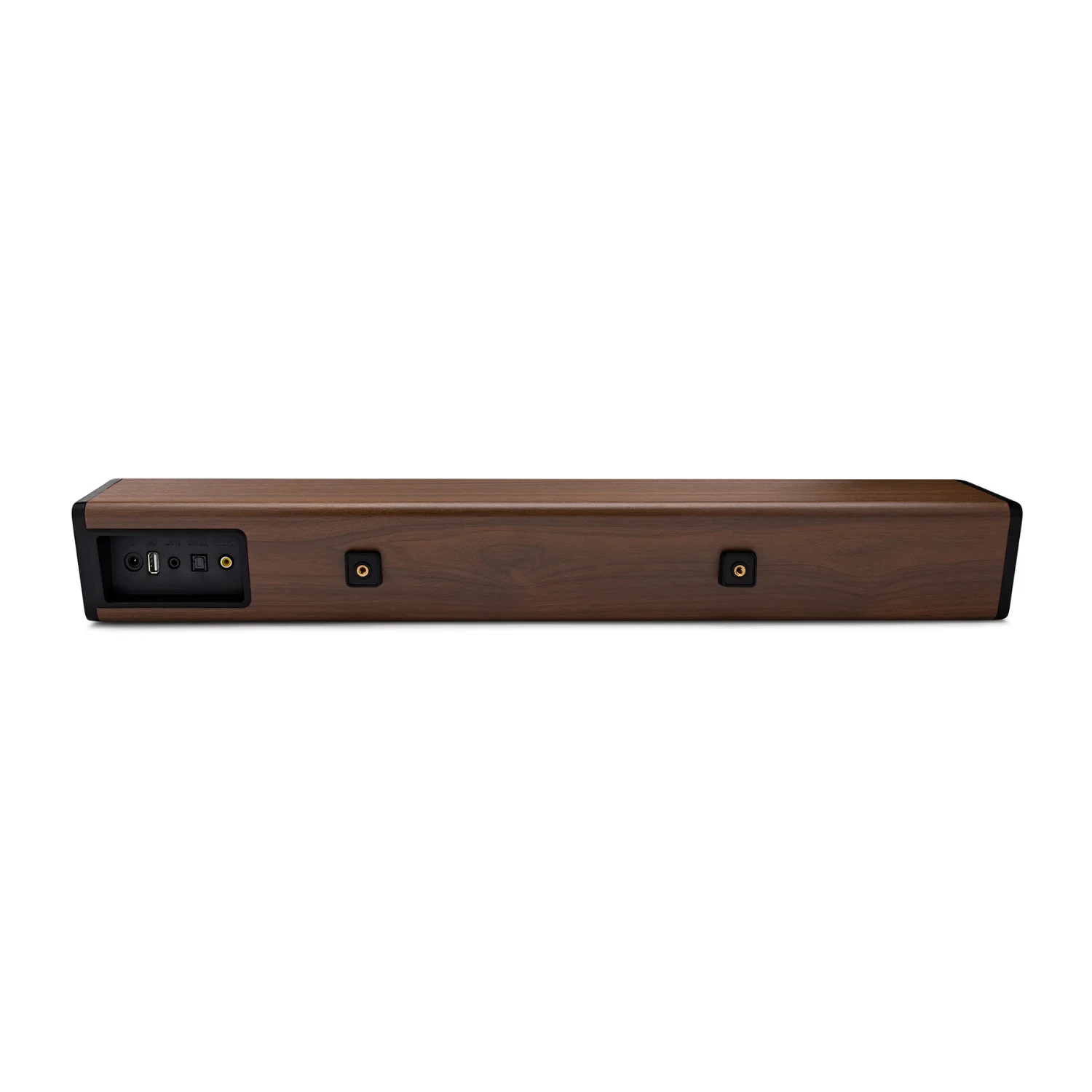 Knox Gear 60-Watt Compact Wireless 2.0ch Soundbar with Bluetooth 5.0 (Black/Oak) - Image 2
