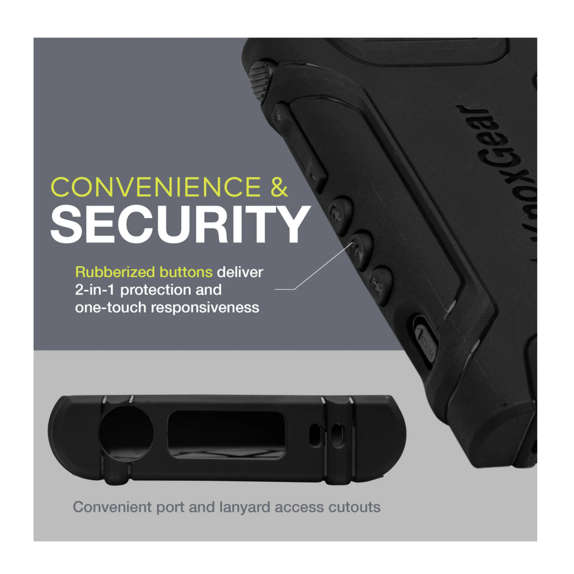 Knox Gear Rugged Hardshell Case for Sony NW-A55 Walkman MP3 Players - Image 5