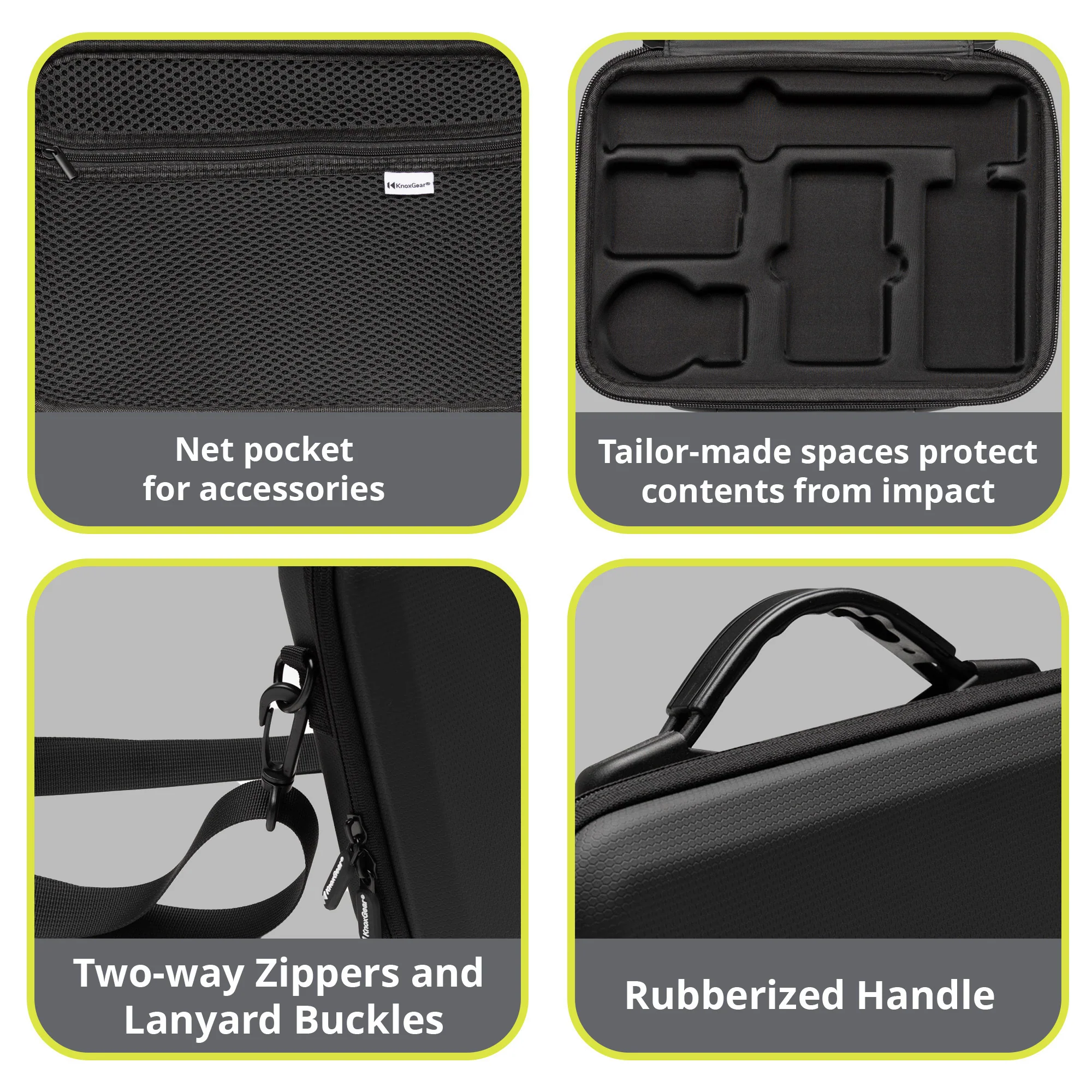 Knox Gear Osmo Action 5 / Action 4 Portable Storage and Carrying Case - Image 2