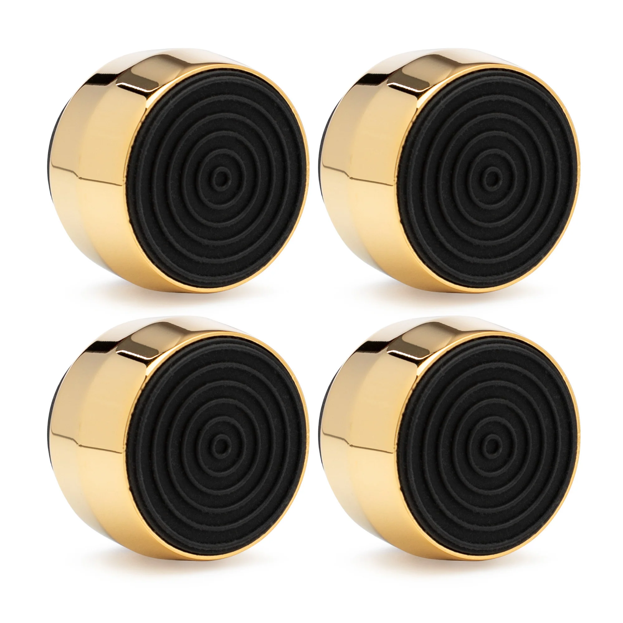 Knox Gear Subwoofer Isolation Feet (4-pack, Black/Gold) - Image 10