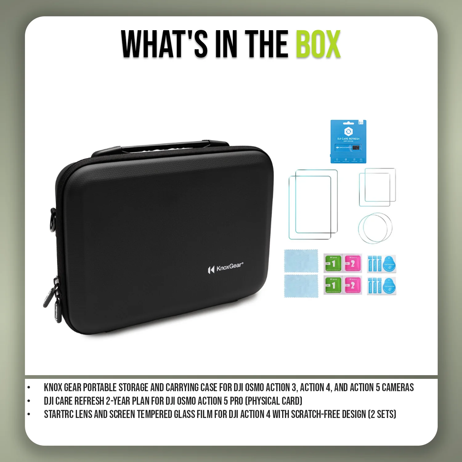 Knox Gear Portable Storage and Carrying Case and Refresh 2-Year Plan (Physical Card) Bundle - Image 6