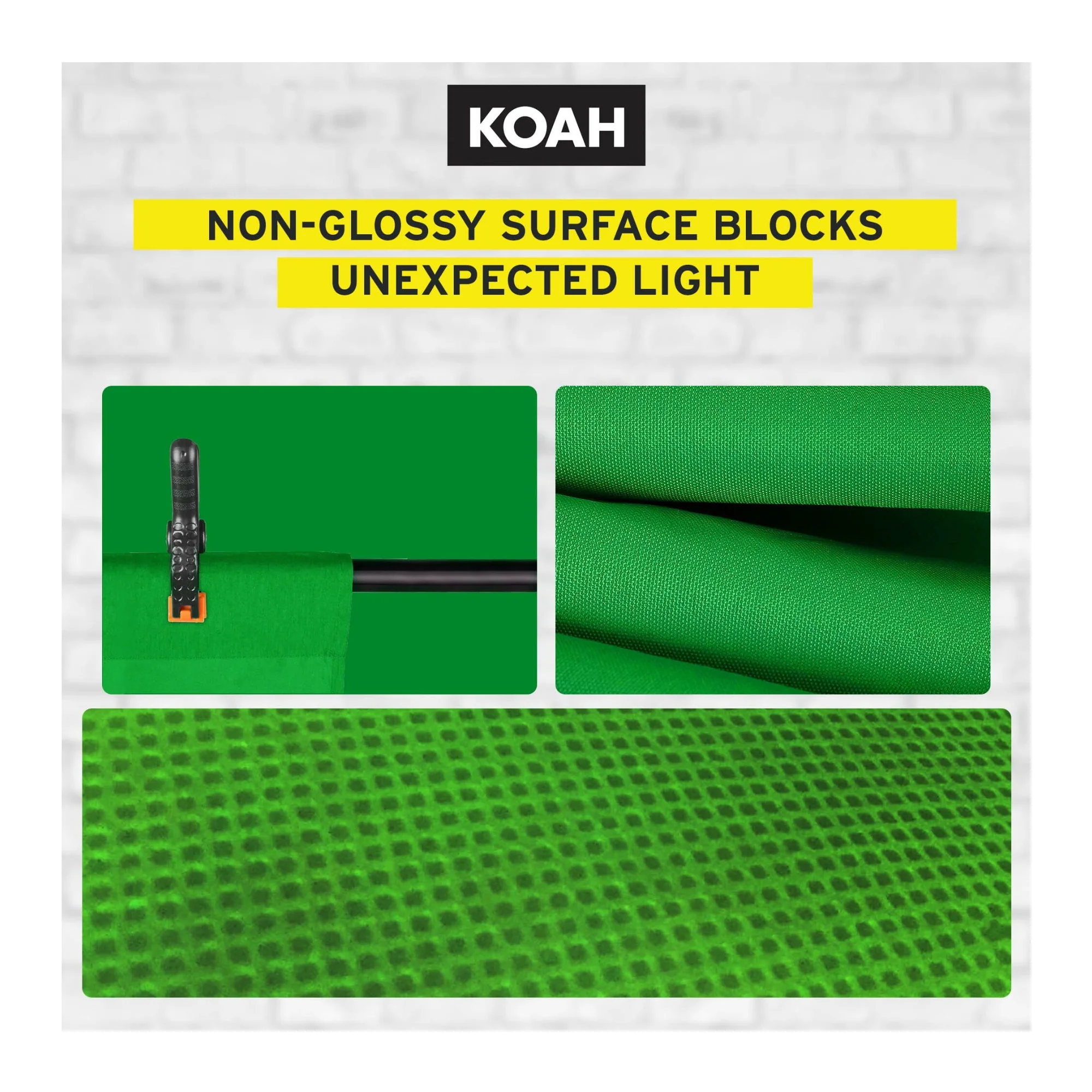 Koah Backdrop Background Screen with Clamps - Image 3