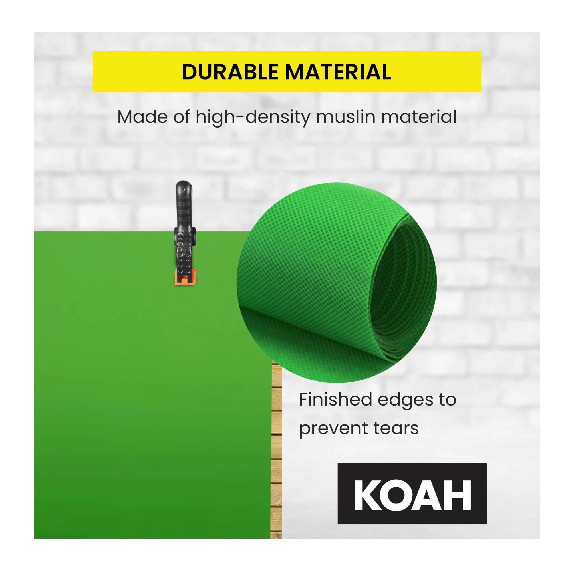 Koah Backdrop Background Screen with Clamps - Image 5