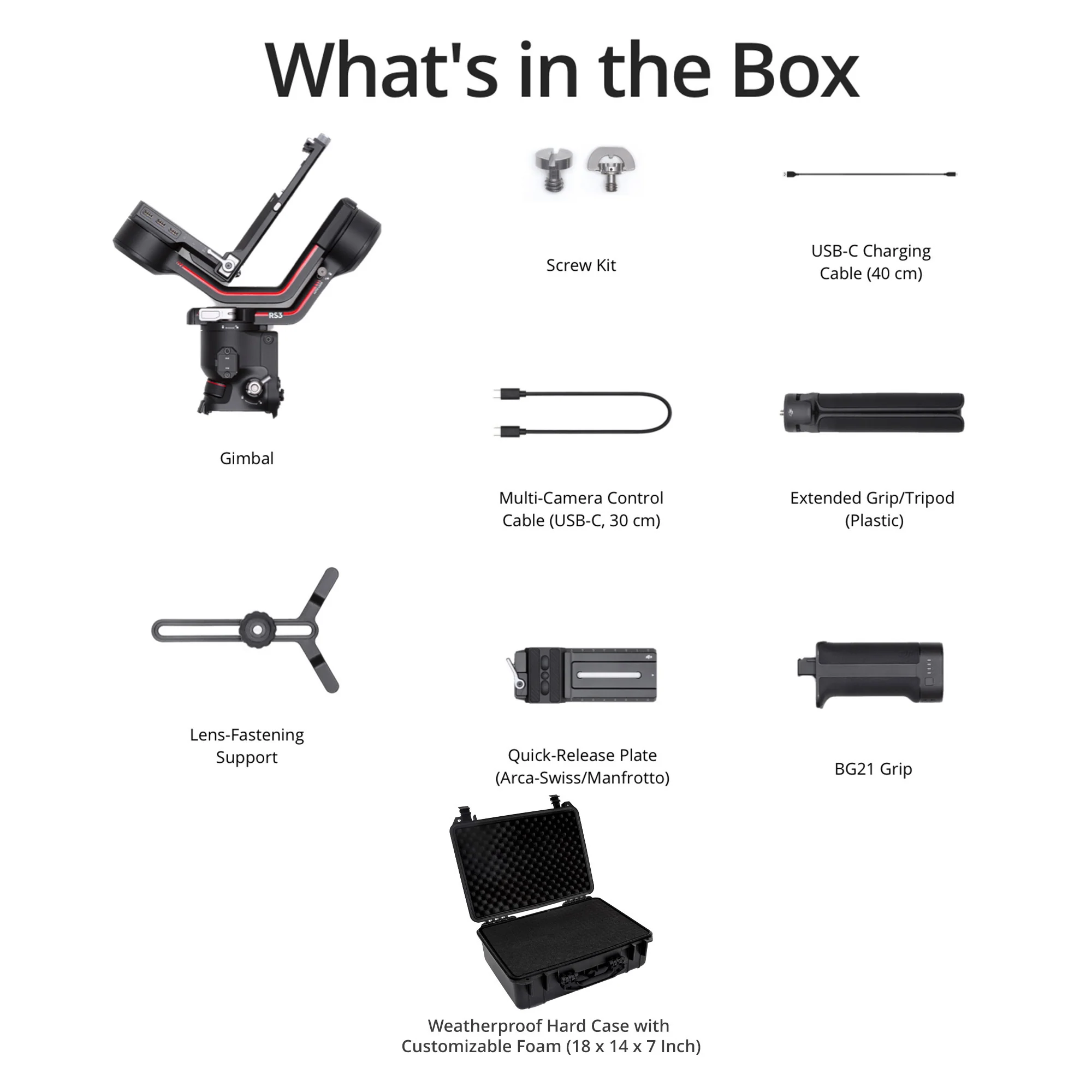 DJI RS 3 Gimbal Stabilizer Combo with Weatherproof Hard Case Bundle - Image 5
