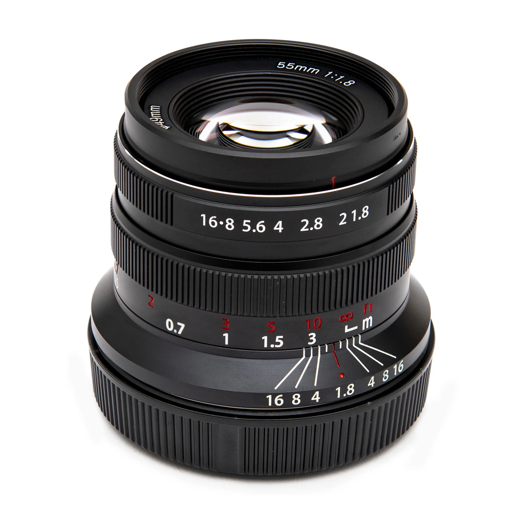 Koah Artisans 55mm f/1.8 Large Aperture Manual Focus Lens for Sony E (Black) - Image 2