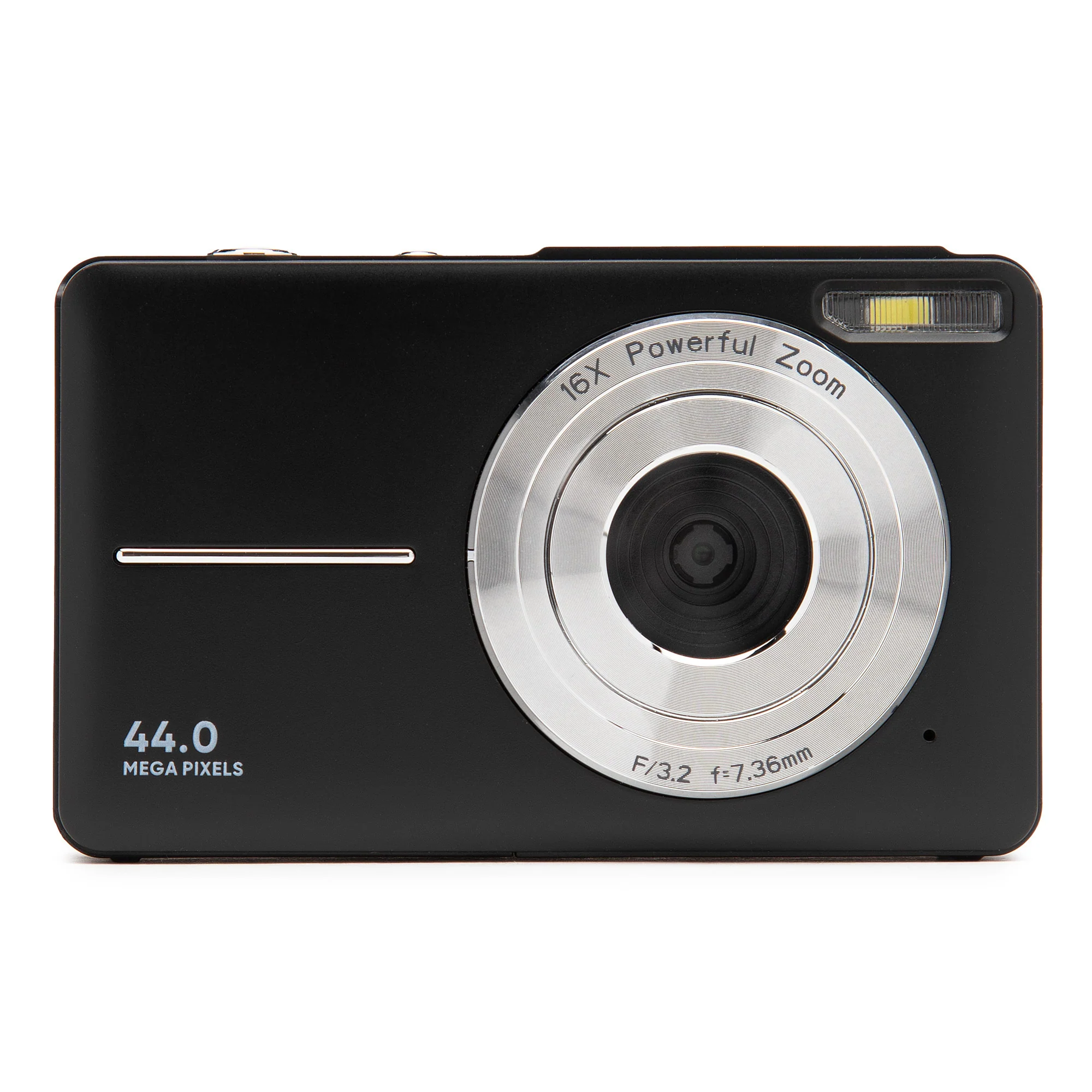 Koah 44MP FHD Point and Shoot Digital Camera with 16X Power Zoom (Black)