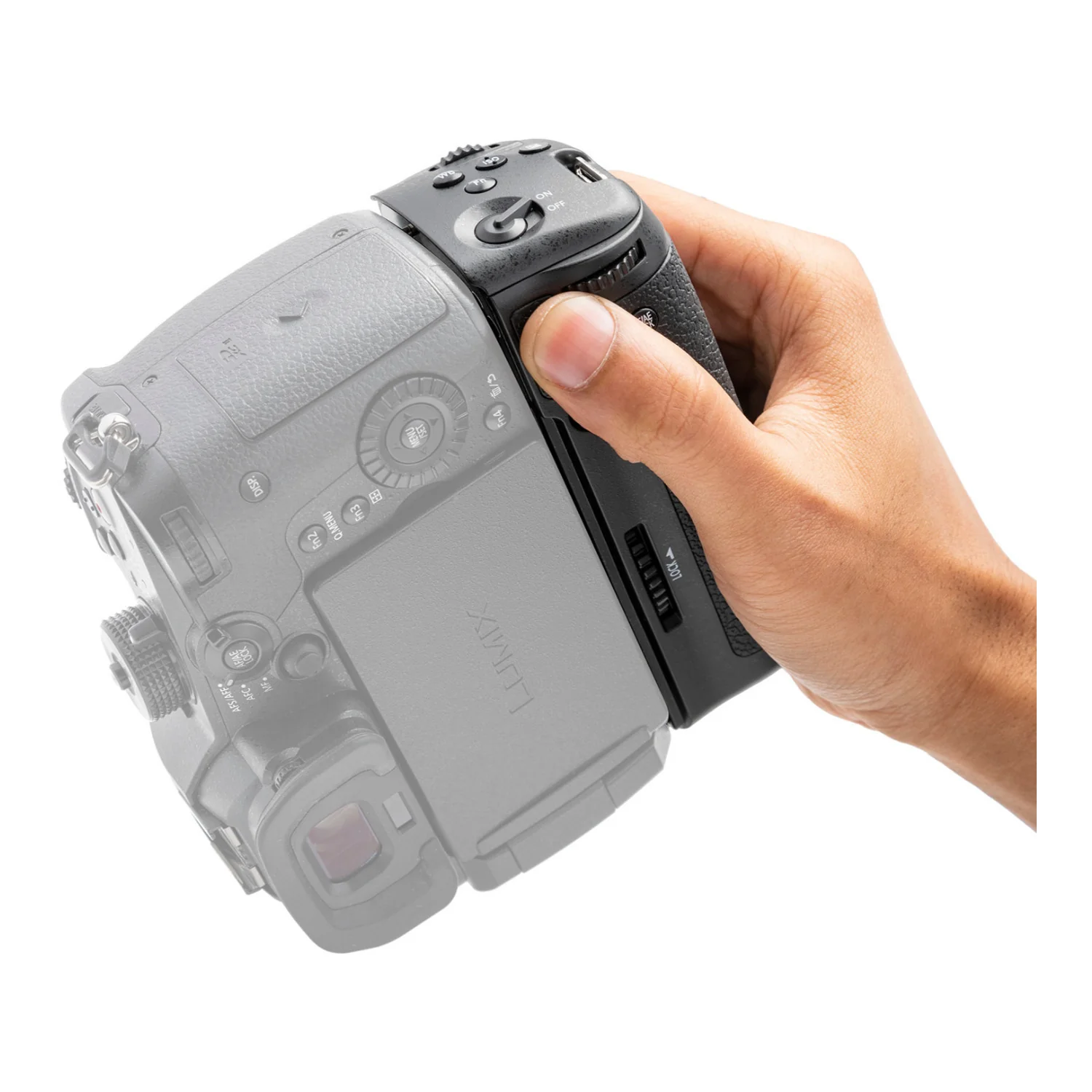 Koah Battery Grip for Panasonic GH5 Mirrorless Camera - Image 13