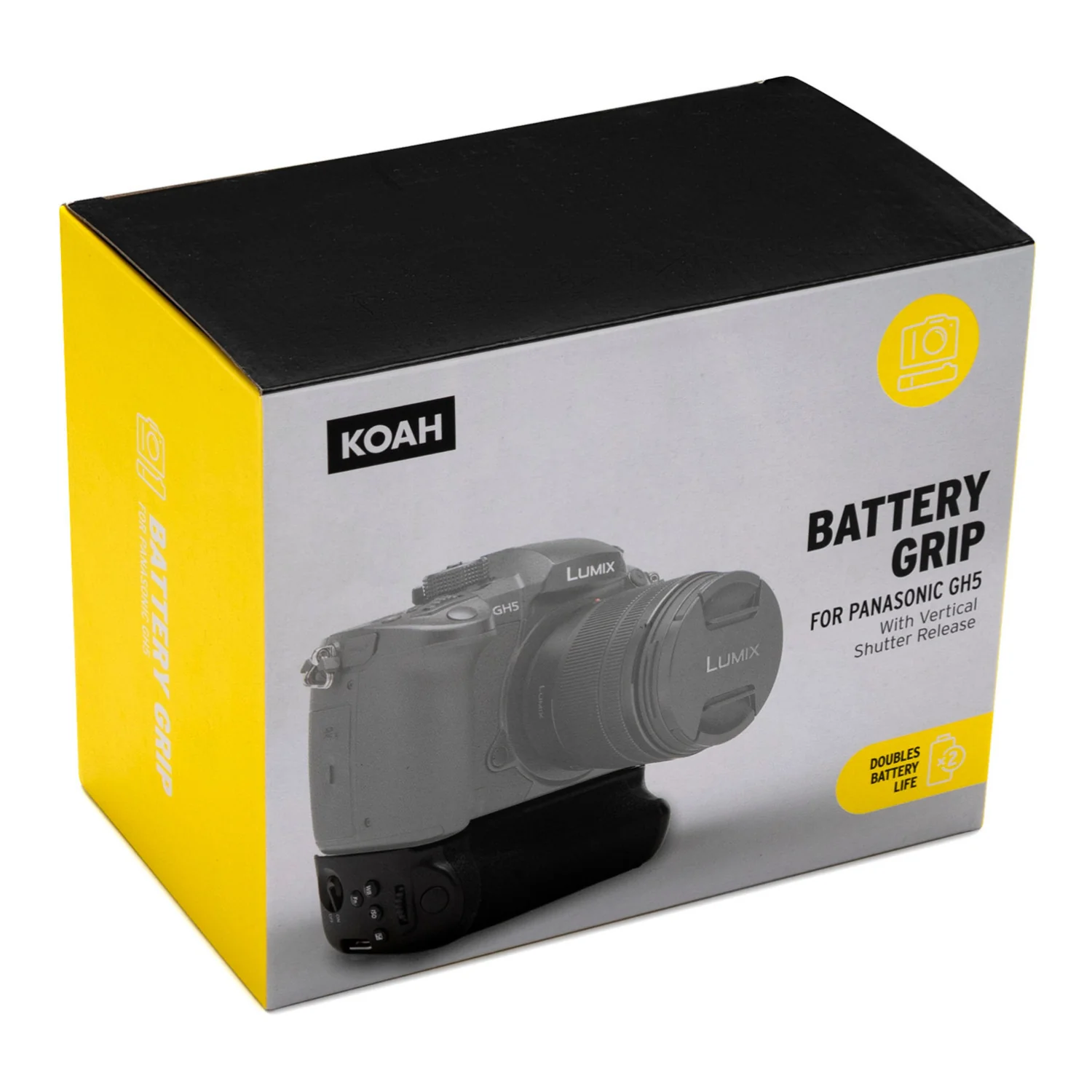 Koah Battery Grip for Panasonic GH5 Mirrorless Camera - Image 14