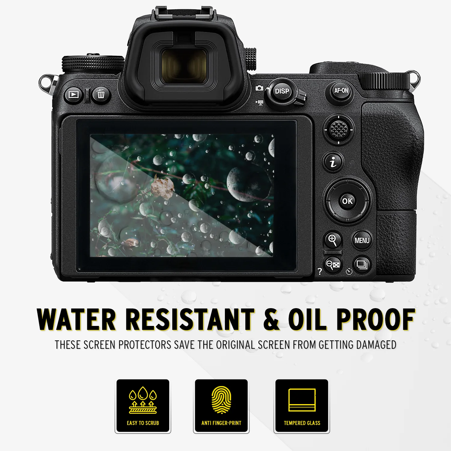 Koah LCD Ultra Armor Screen Protector for Nikon Z5, Z6, and Z7 Series and Panasonic S1 Series - Image 3