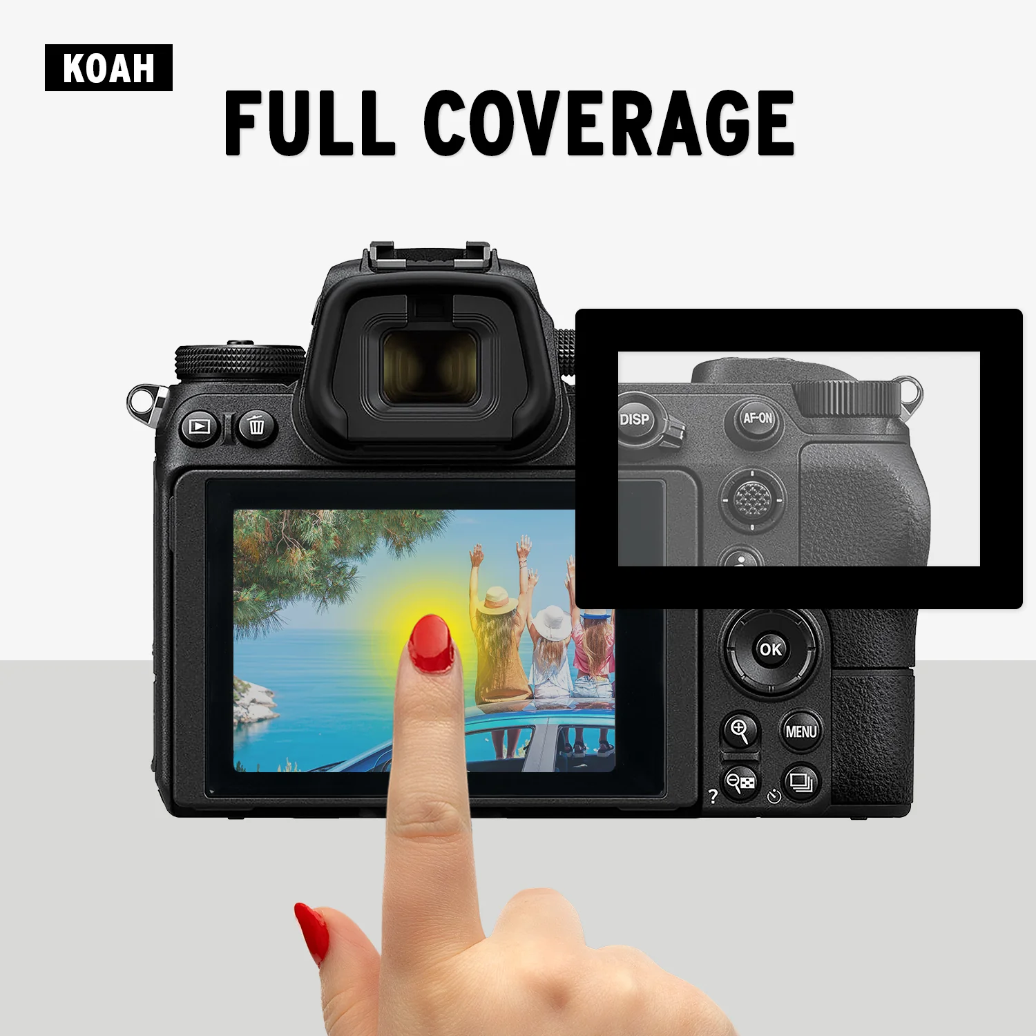 Koah LCD Ultra Armor Screen Protector for Nikon Z5, Z6, and Z7 Series and Panasonic S1 Series - Image 5
