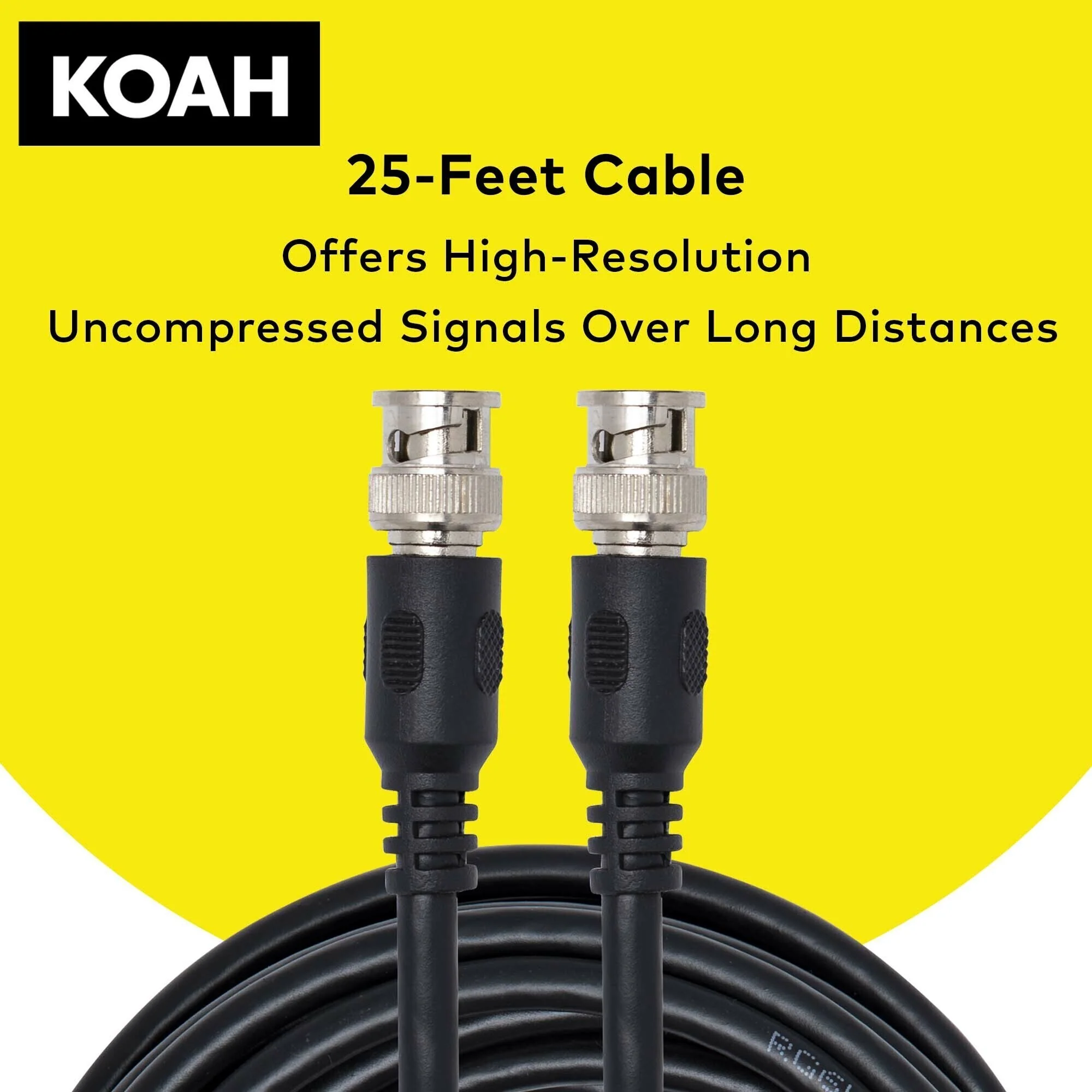 Koah Pro 25-Feet SDI Video Cable (BNC to BNC) - Image 3