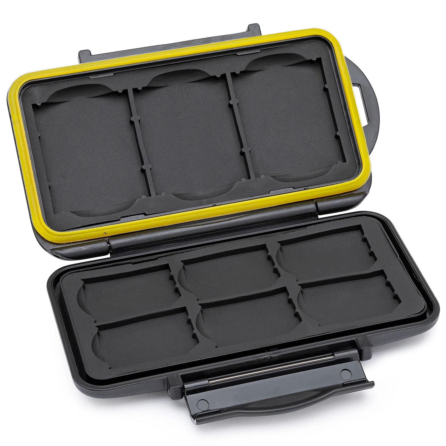 Koah Rugged Memory Storage Carrying Case and 2-in-1 Aluminum Dual Slot SD Card Reader Bundle - Image 4