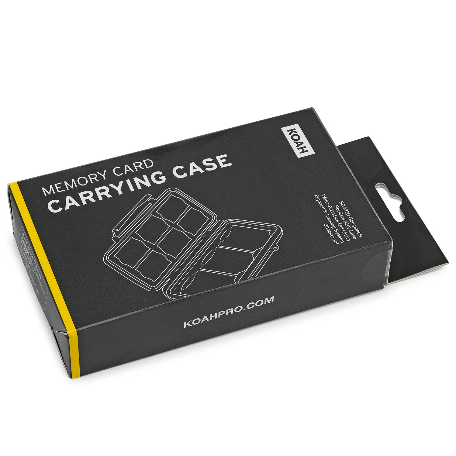 Koah Rugged Memory Storage Carrying Case and 2-in-1 Aluminum Dual Slot SD Card Reader Bundle - Image 7