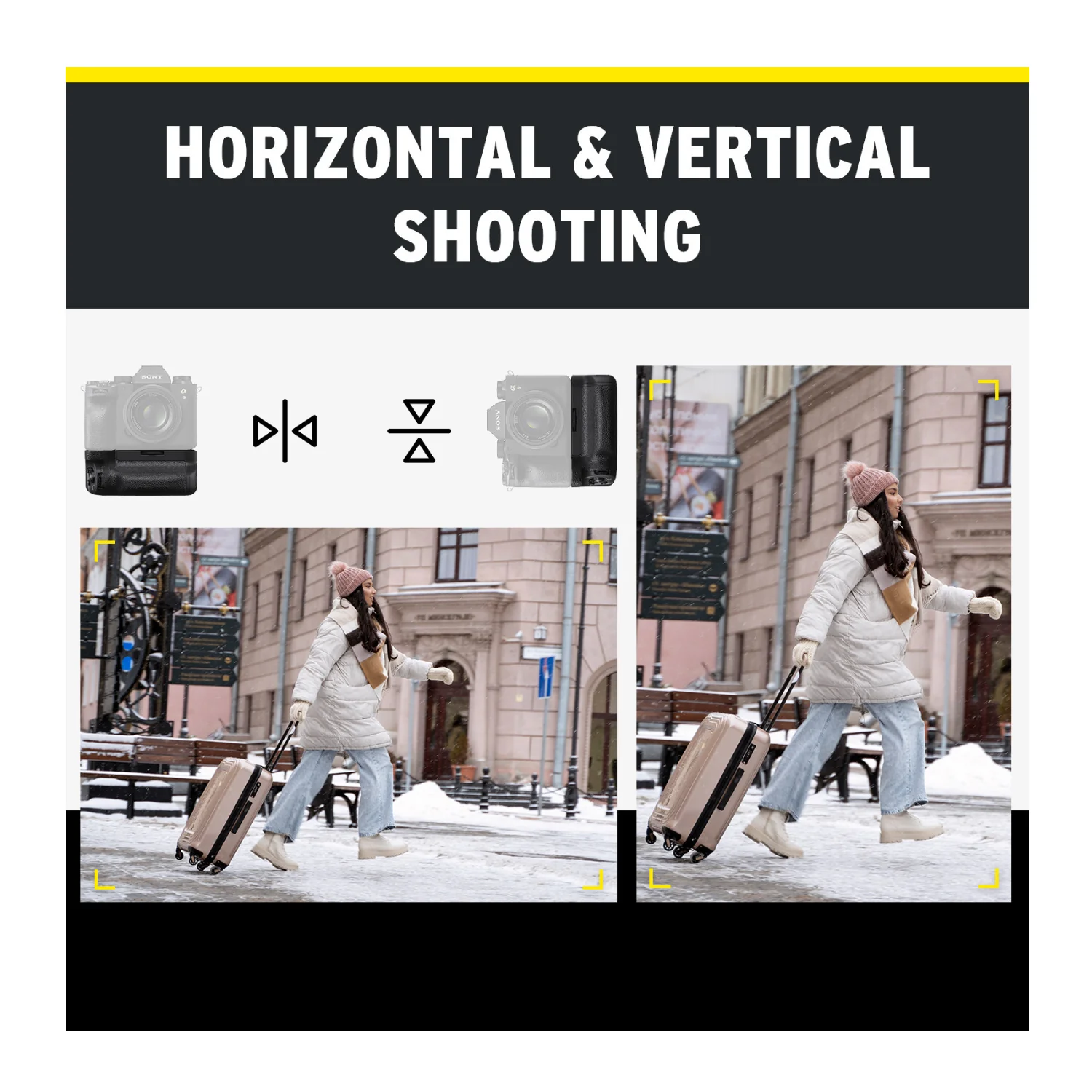 Koah Pro Vertical Battery Grip for Sony Alpha a9 Mark II and a7R Mark IV - Image 7