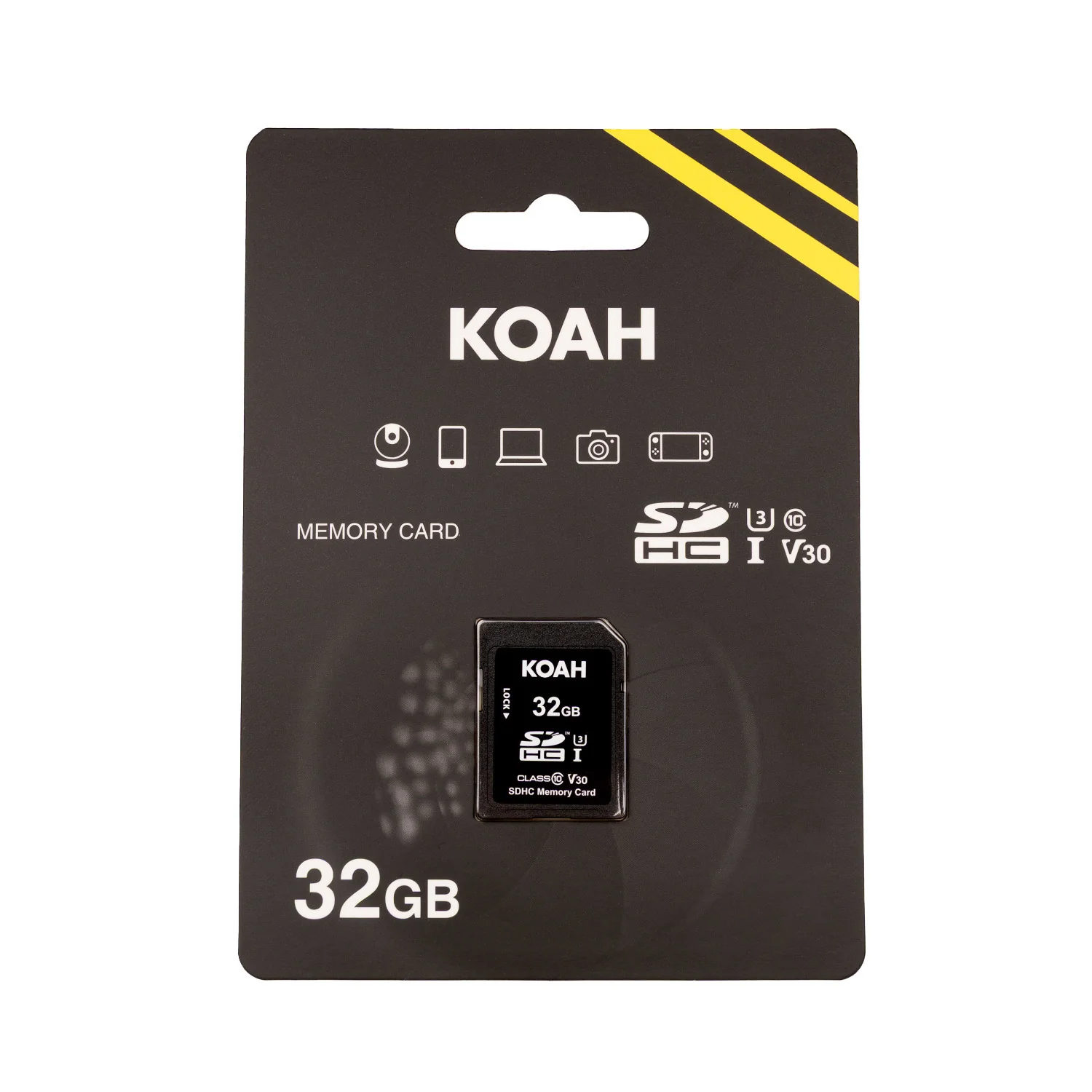 Koah Ultimate 32GB SDHC Memory Card Class10 U3 V30 (10-Pack) with Card Reader - Image 4