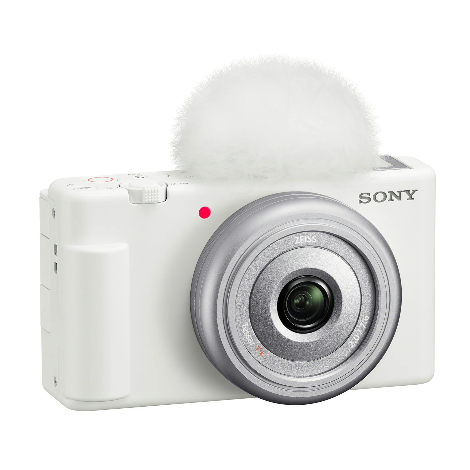 Sony ZV-1F Vlog Camera for Content Creators and Vloggers (White) with Holster Camera Case Bundle - Image 7