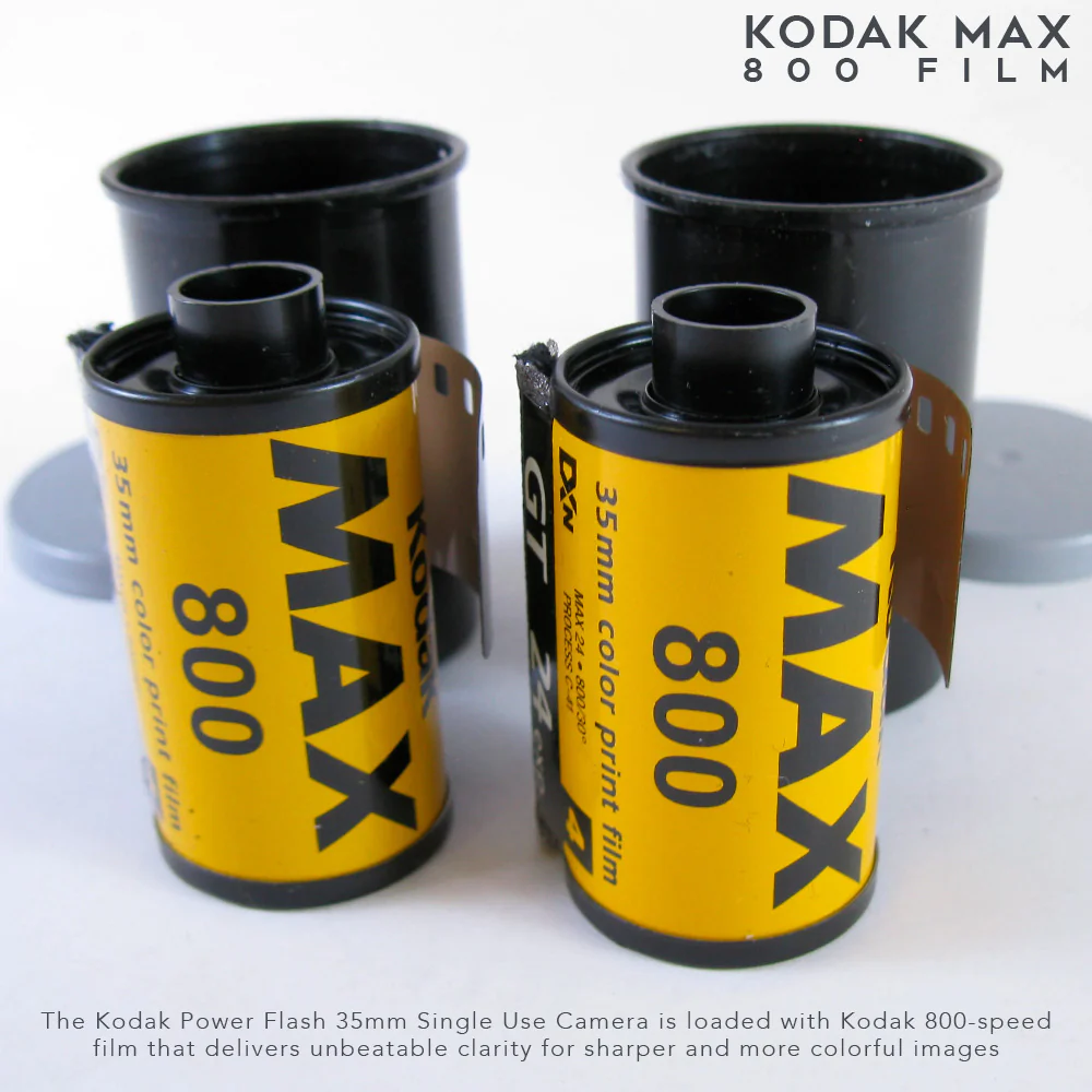 Kodak Power Flash 35mm Single Use Camera Bundle (4-Pack) - Image 4