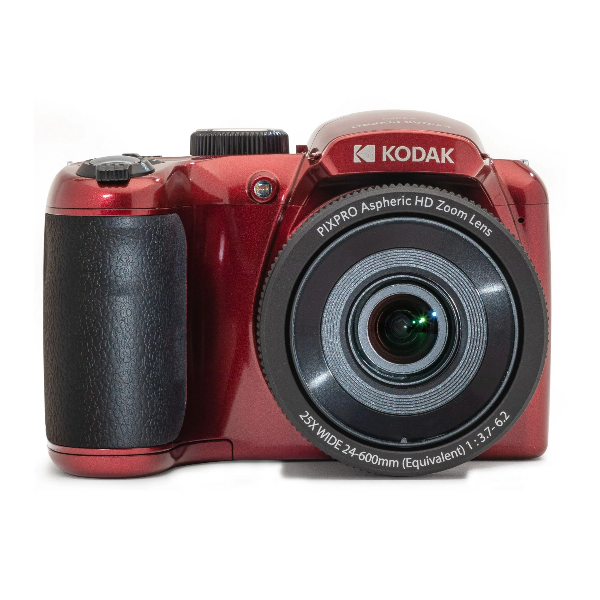 Kodak PIXPRO AZ255 Astro Zoom 16MP Digital Camera (Red) with Battery Charger, 32 GB Card Bundle - Image 2
