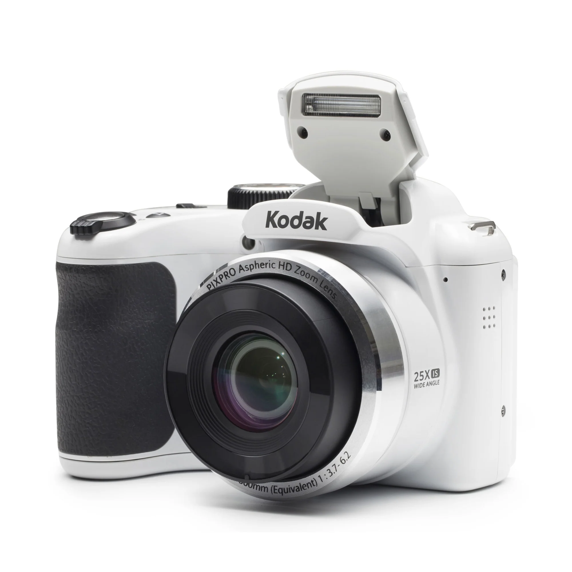 Kodak PIXPRO AZ252 16MP Digital Camera (White) with 32GB SD Card and Case Bundle - Image 5