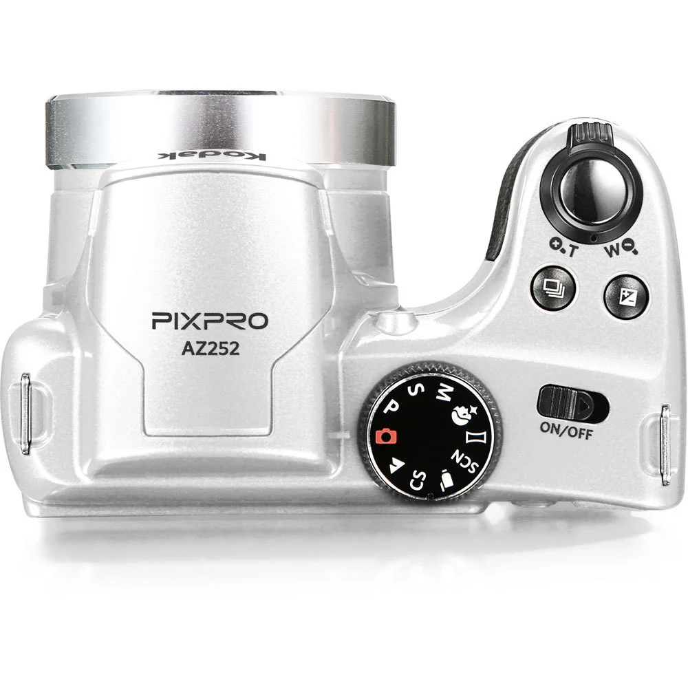 KODAK PIXPRO AZ252 Astro Zoom Digital Camera (White) Bundle - Image 10